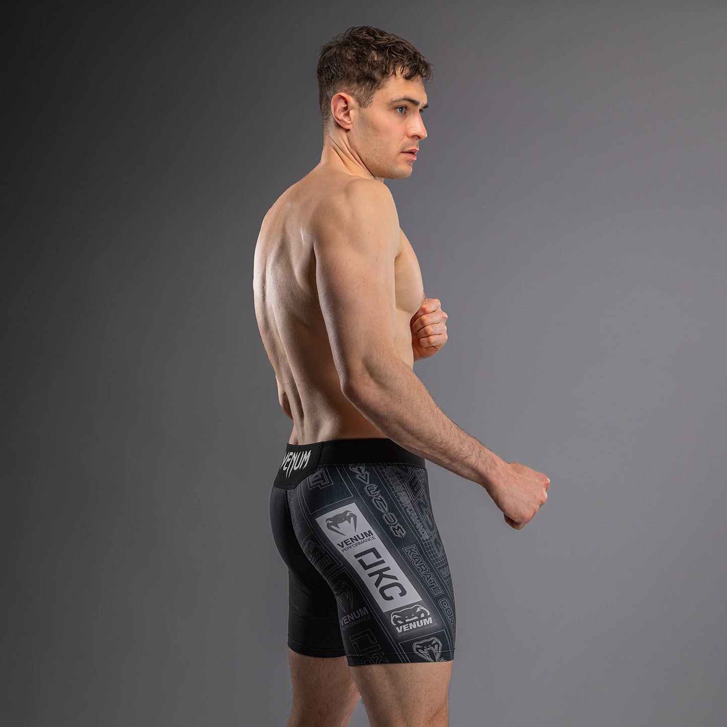 Karate Combat by Venum Compressieshort – Zwart/Grijs