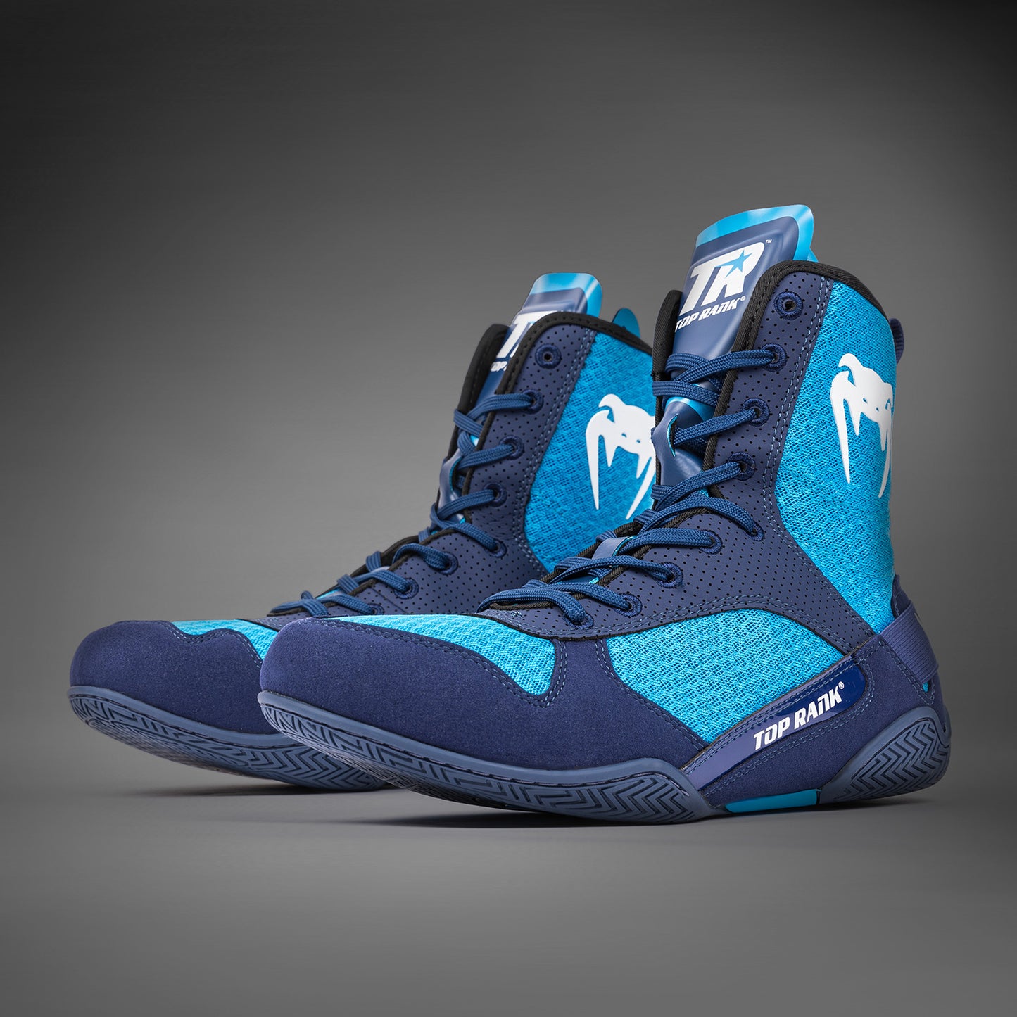 Venum x Top Rank Original Heren Boksschoenen - Koninklijk Blauw