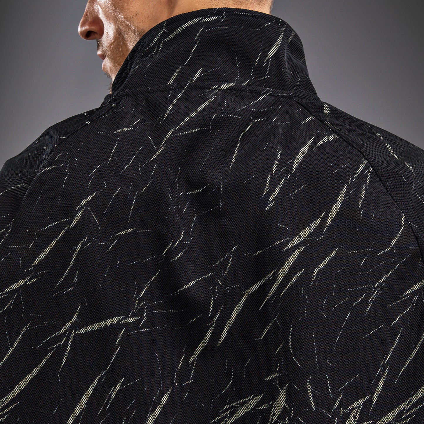 Venum Trooper Heren Trainingsjack - Zwart/Steen Zand