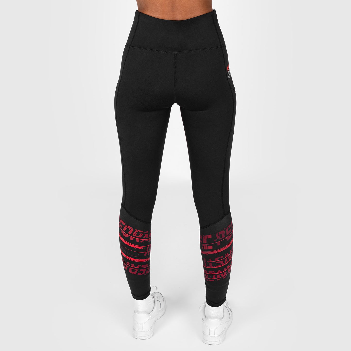 UFC Venum Performance Institute 2.0 Performance Tight voor Dames - Zwart/Rood