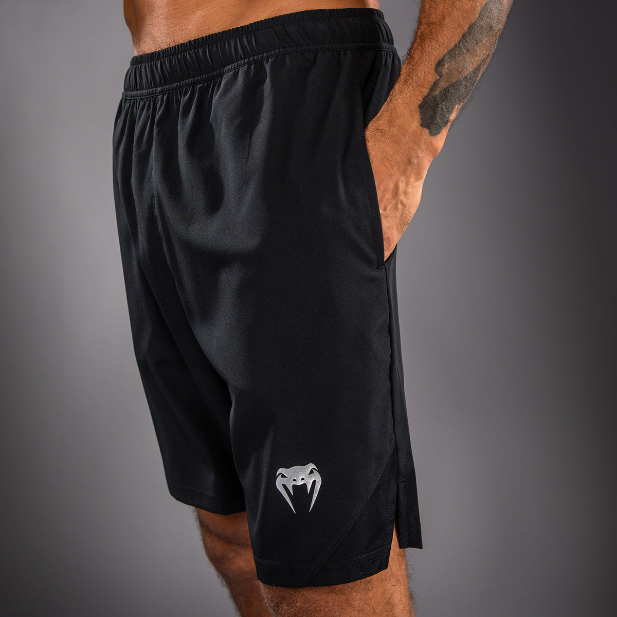 Venum Contender trainingsshort - Zwart/Zilver