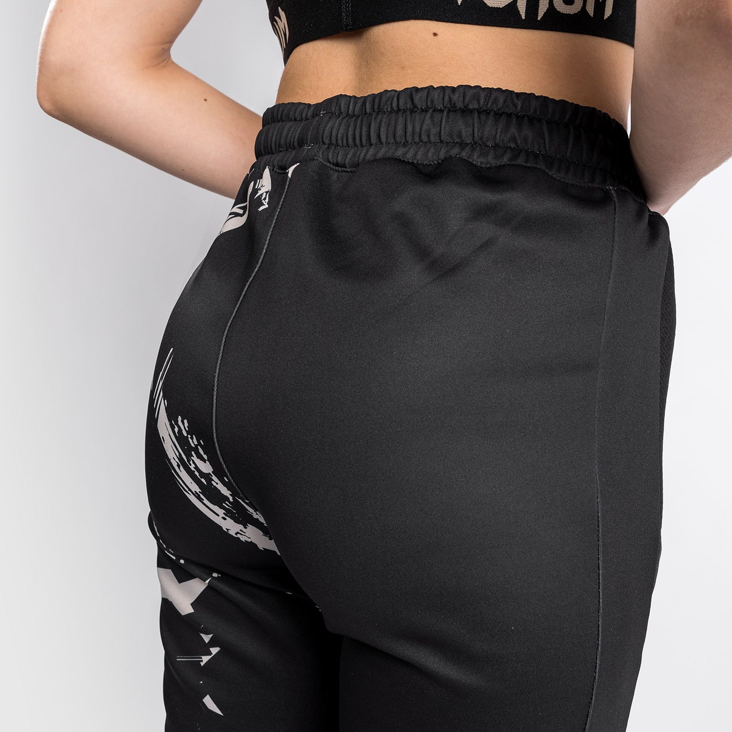 UFC Venum Authentic Fight Week 2.0 Dames Joggingbroek – Zwart/Zand