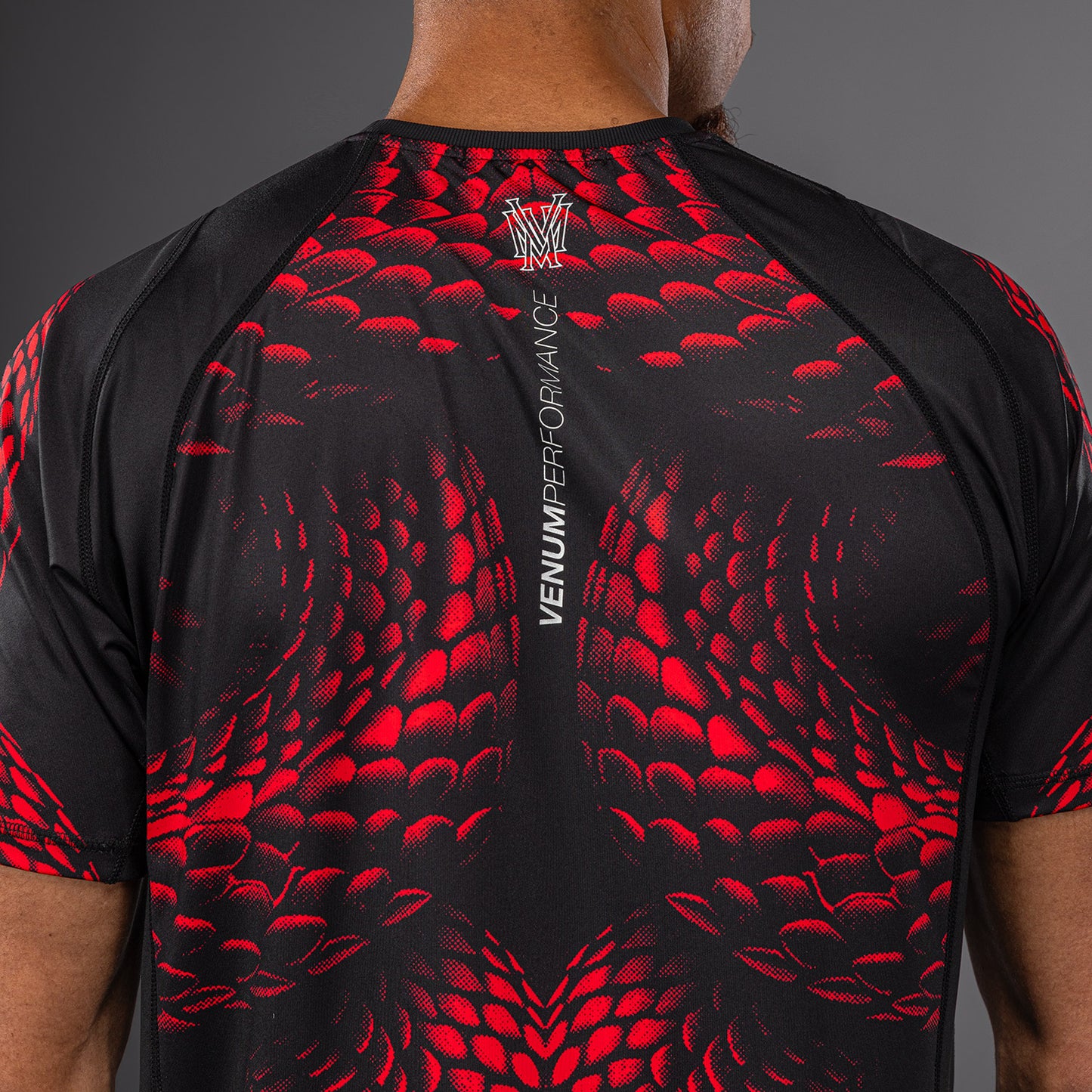 Venum Matupa Dry Tech T-shirt - Zwart/Rood/Zilver