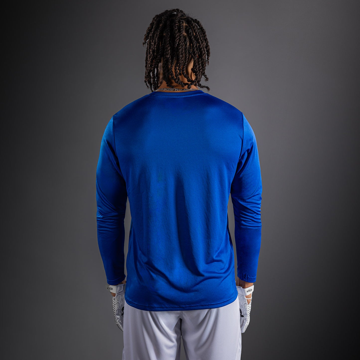Venum Lineup Performance T-shirt met lange mouwen Royal - Blauw/Wit