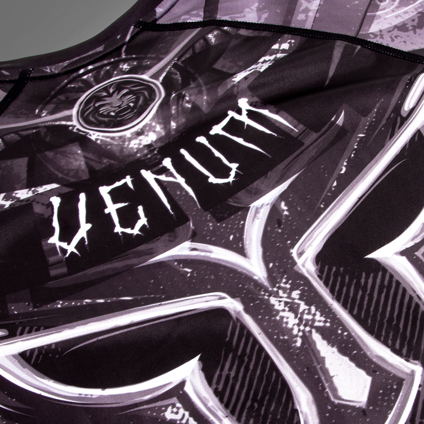 Venum Gladiator 3.0 Rashguard - lange mouwen - zwart/wit
