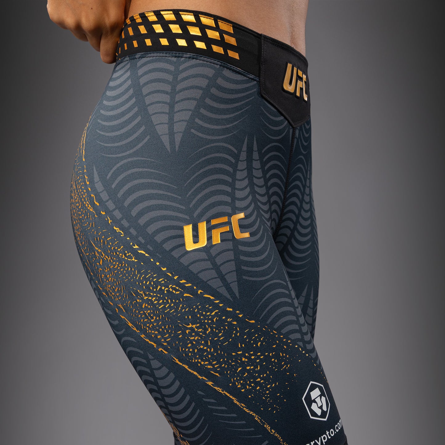 UFC Zenith by Venum Authentic Fight Night Long Fit Vale Tudo Short Dames Personalized - Champion