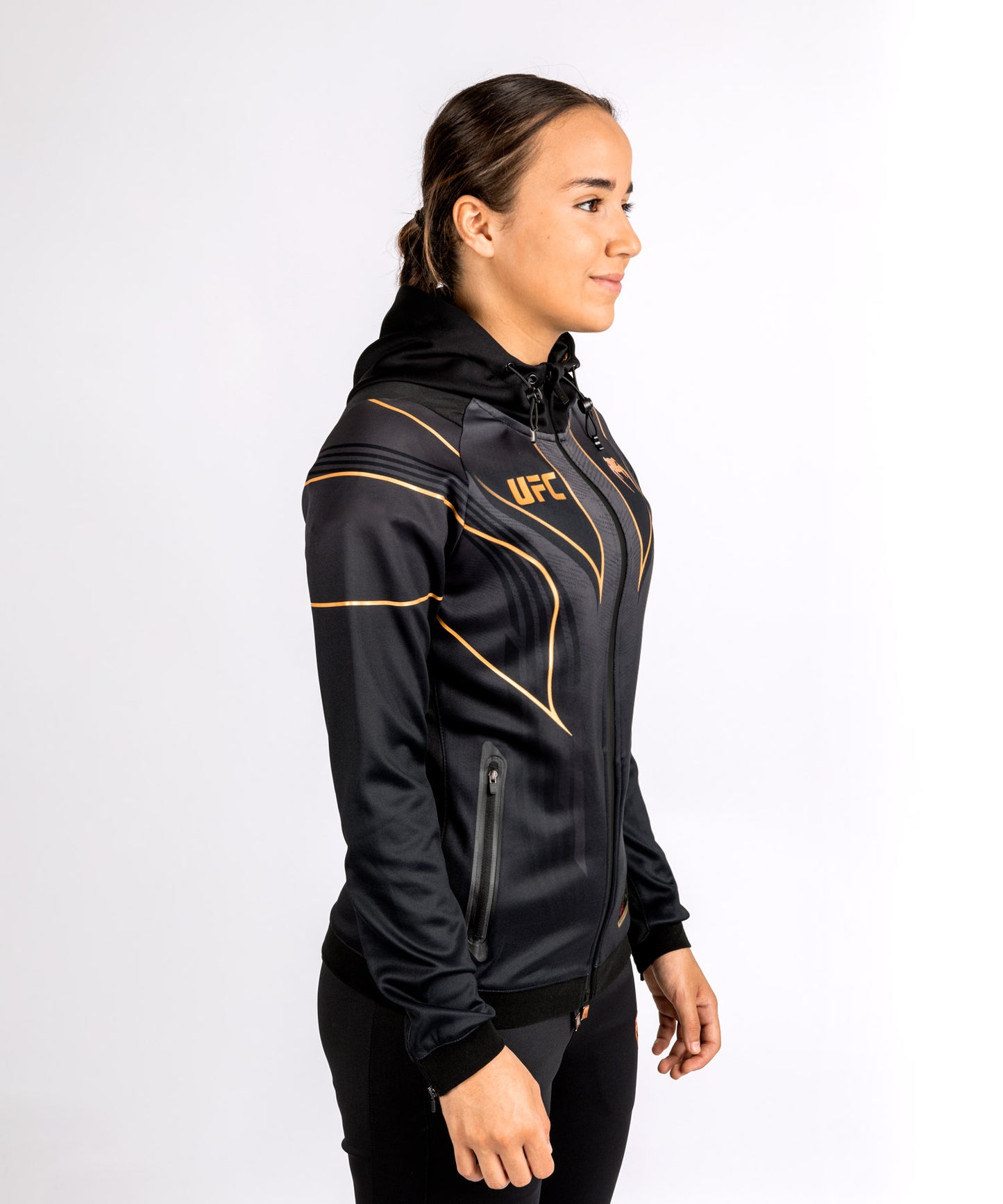 UFC Venum Gepersonaliseerde Authentic Fight Night 2.0 Vrouwen Walkout Hoodie - Champion