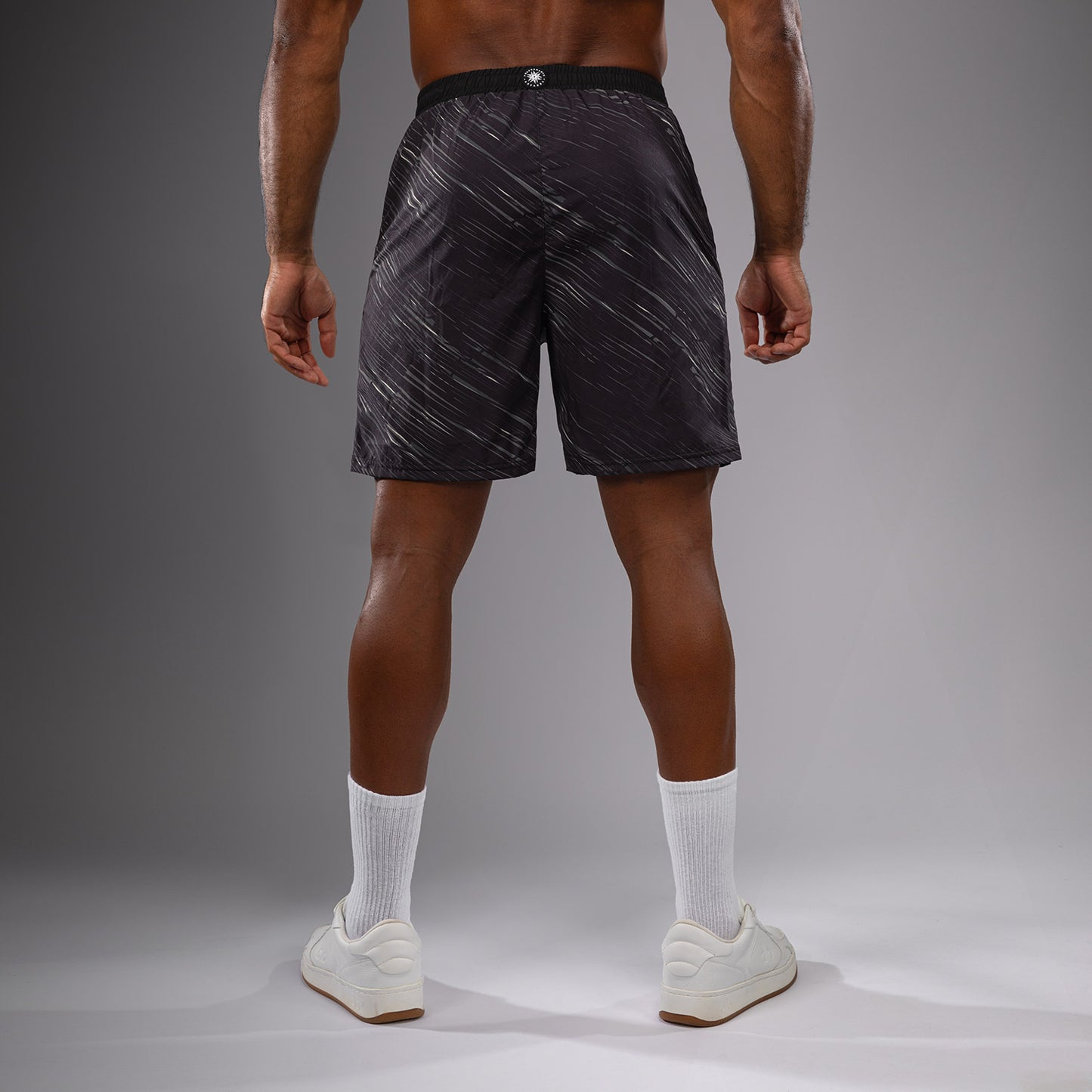 Venum Rapid Trainingsshorts - Zwart/Stormgrijs