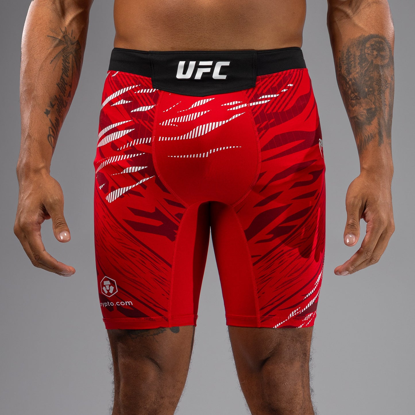 UFC Fusion by Venum Personalized Authentic Fight Night Vale Tudo Shorts voor Heren - Rood