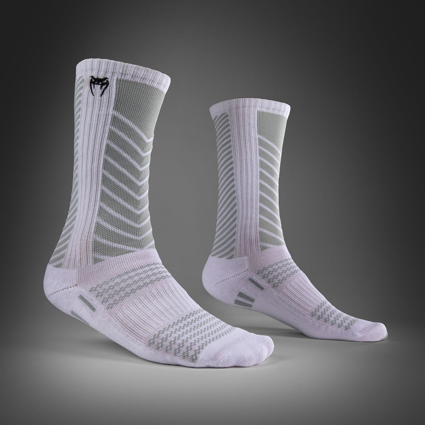 Venum Vector Over-the-Calf Sokken - Wit/Grijs