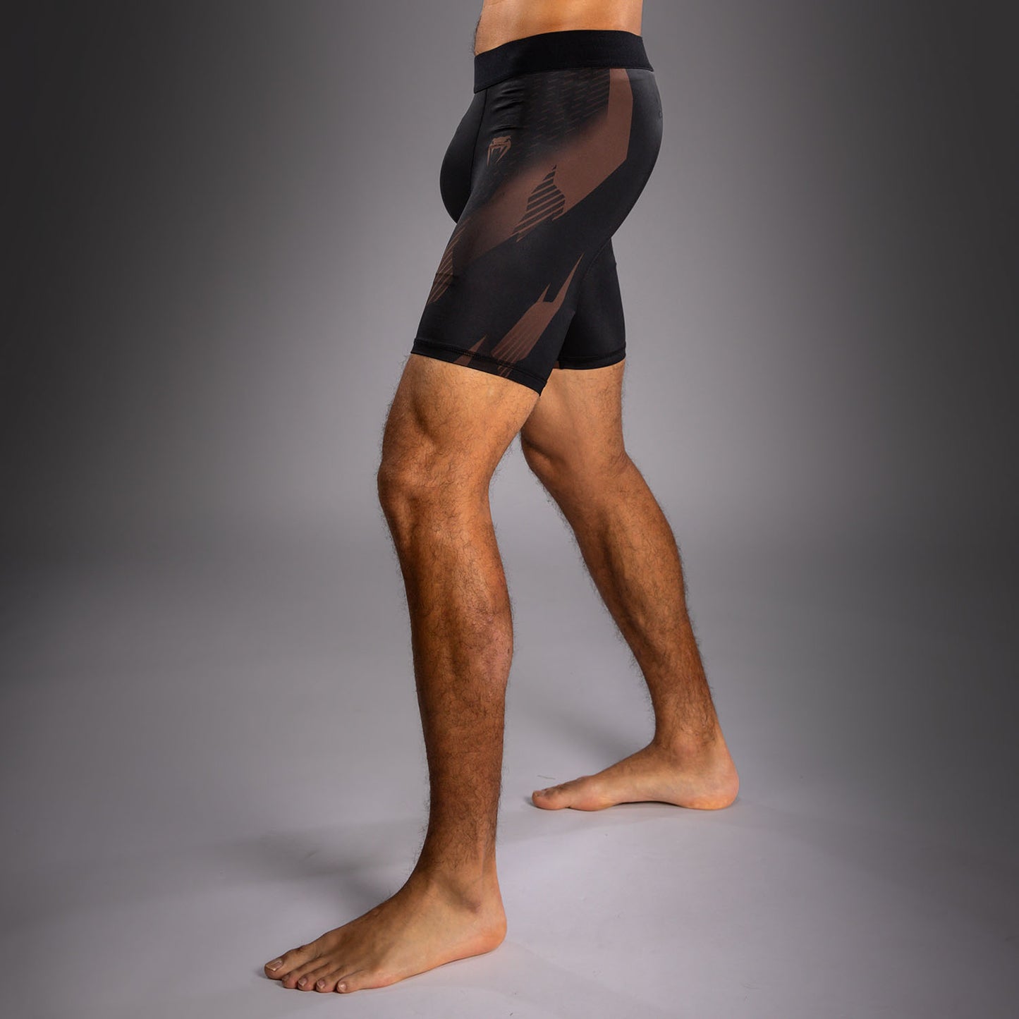 Venum No-Gi 6.0 Compressieshort - Zwart/Bruin