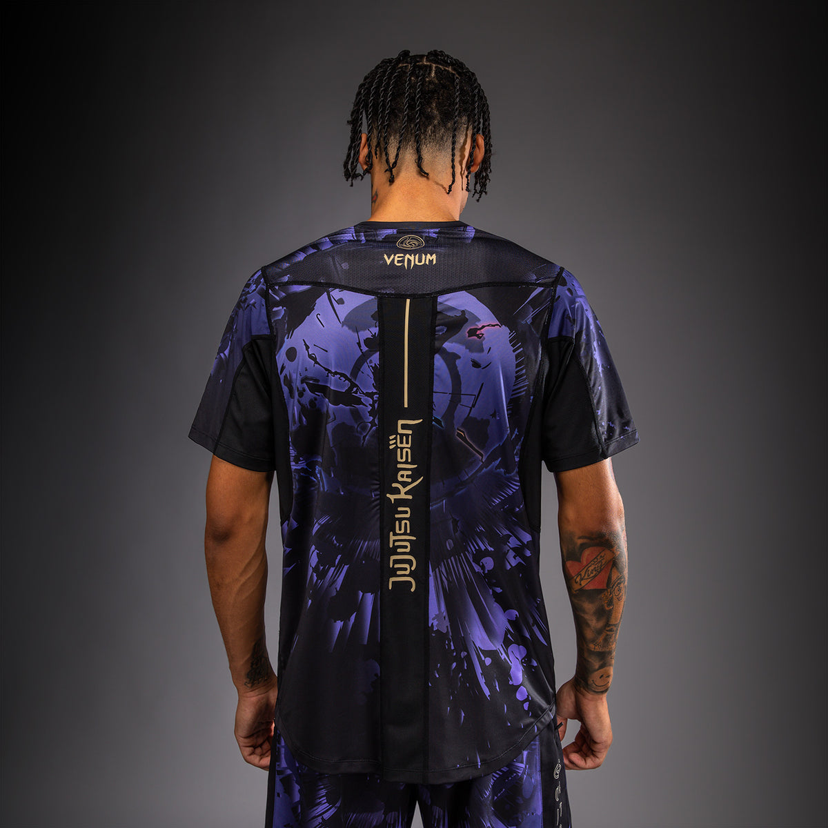 Jujutsu Kaisen x Venum Gojo Dry Tech T-shirt – Paars