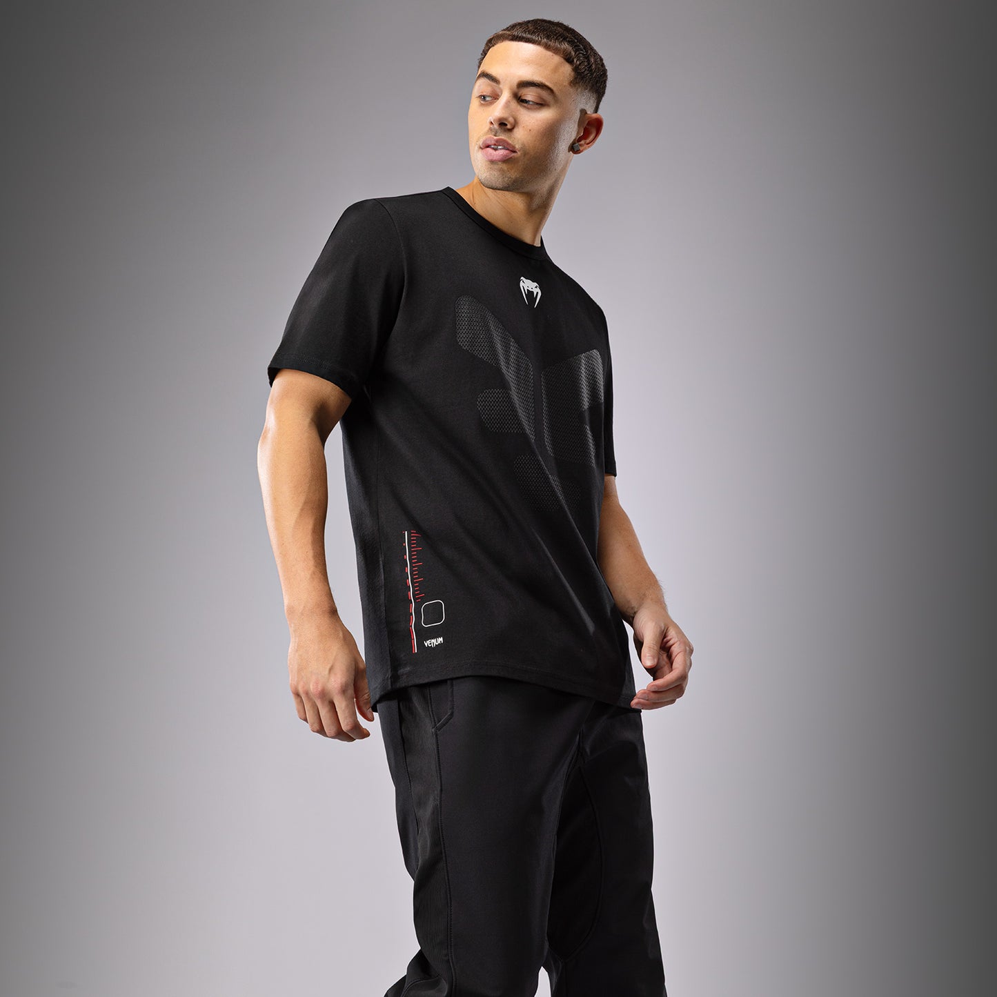 Venum Tactical XT T-shirt - zwart / vuurrood