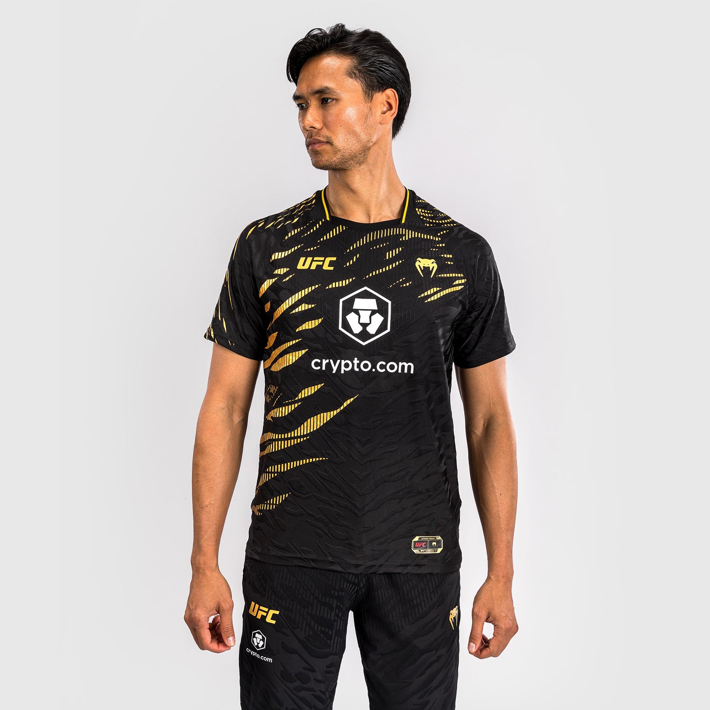 UFC Fusion by Venum Personalized Authentic Fight Night Exit T-shirt voor Heren - Kampioen