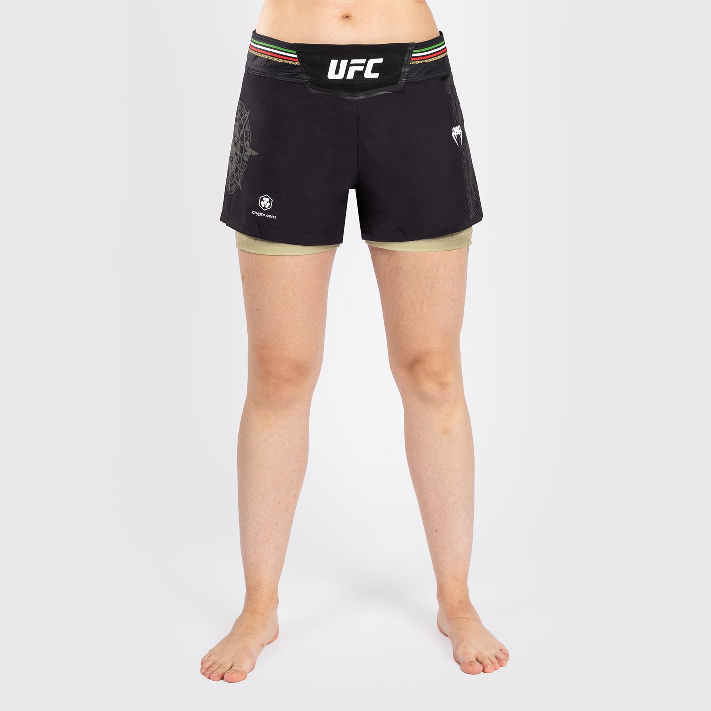 Noche UFC by Venum Authentic Fight Night Dames Fight Short - Zwart