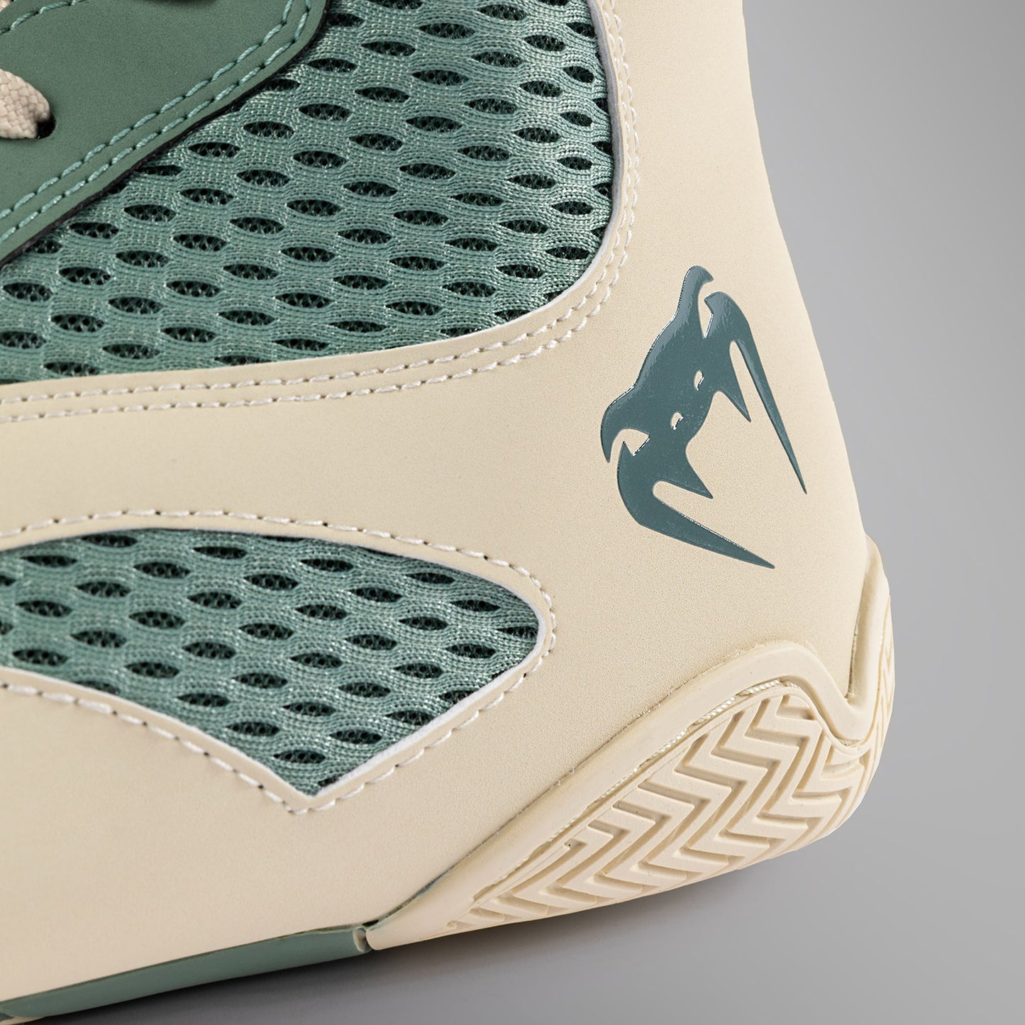 Venum Contender Boksschoenen - Aqua Groen/Ivoor