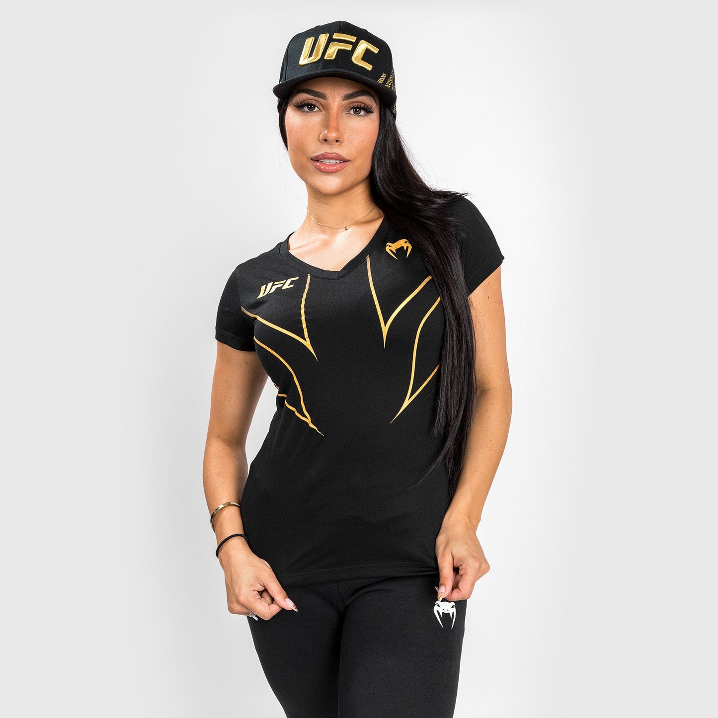 UFC Venum Fight Night 2.0 Replica Vrouwen T-shirt - Kampioen