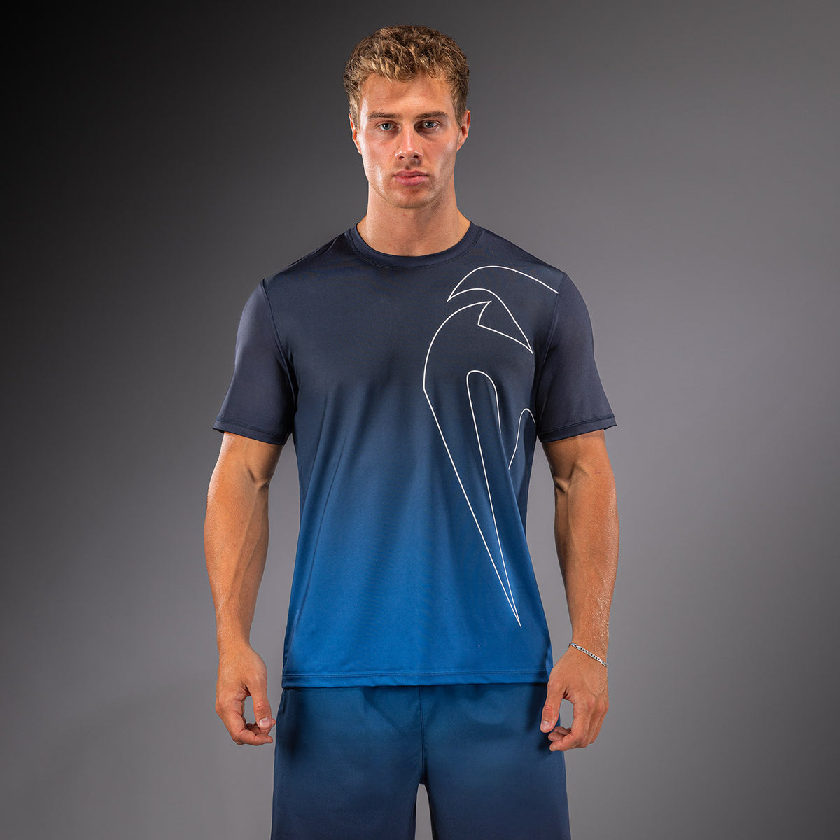 Venum Giant Shift Dry Tech T-shirt - Donker marineblauw/Blauw