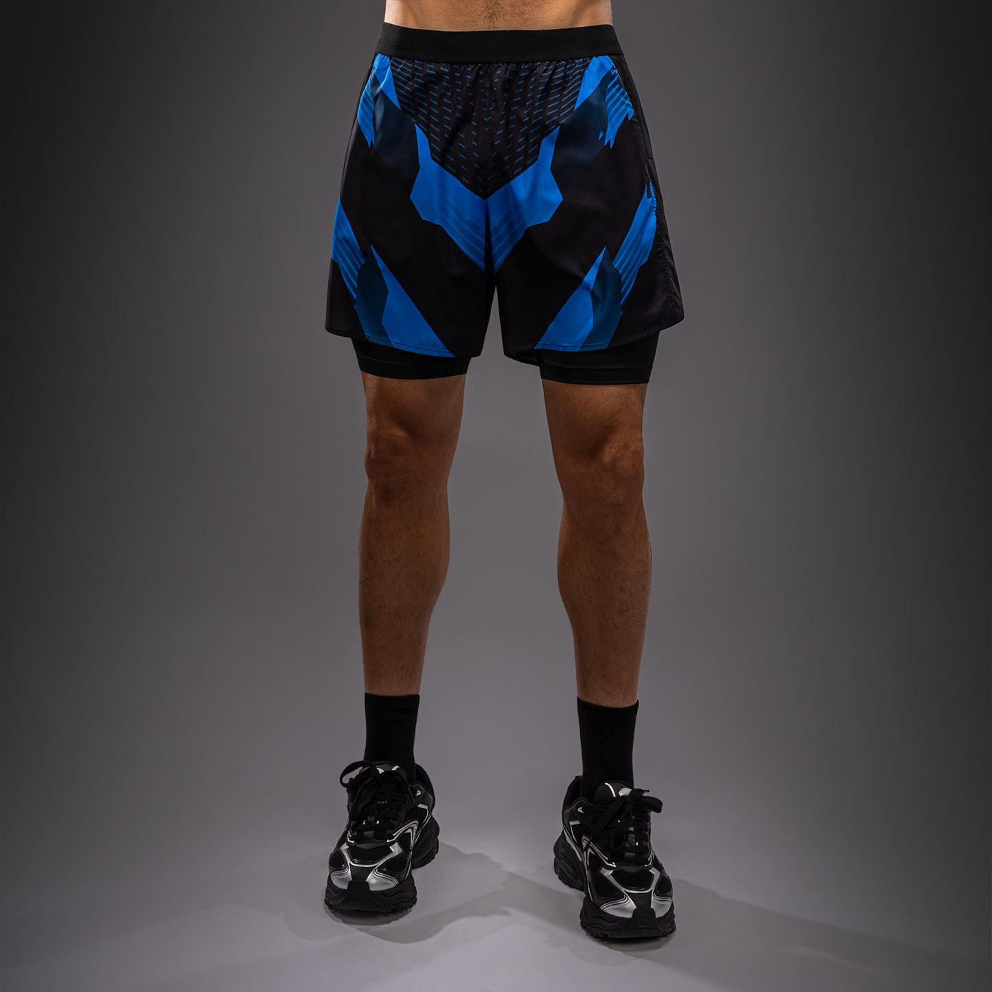 Venum No-Gi 6.0 Trainingsshorts - Zwart/Blauw