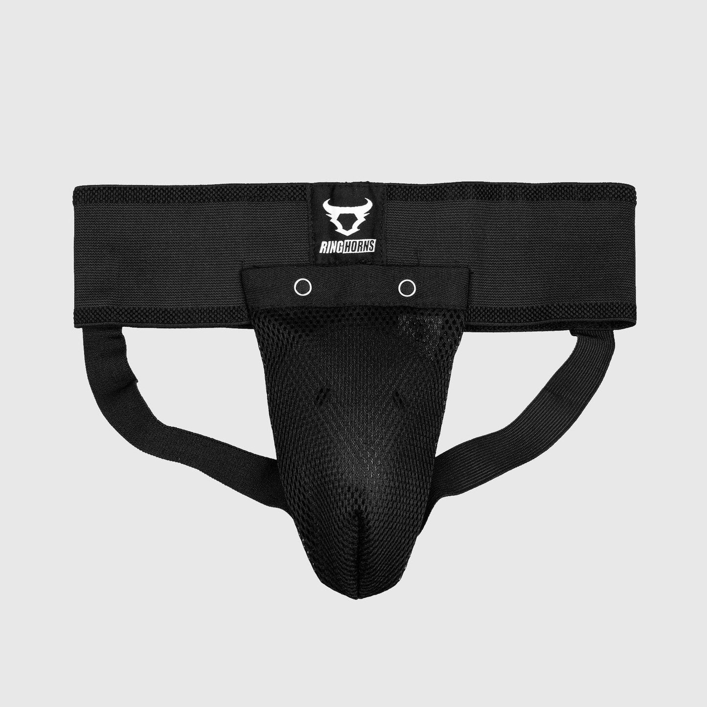 Ringhorns Charger by Venum Kids Kruisbeschermer en Suspensorium – Zwart