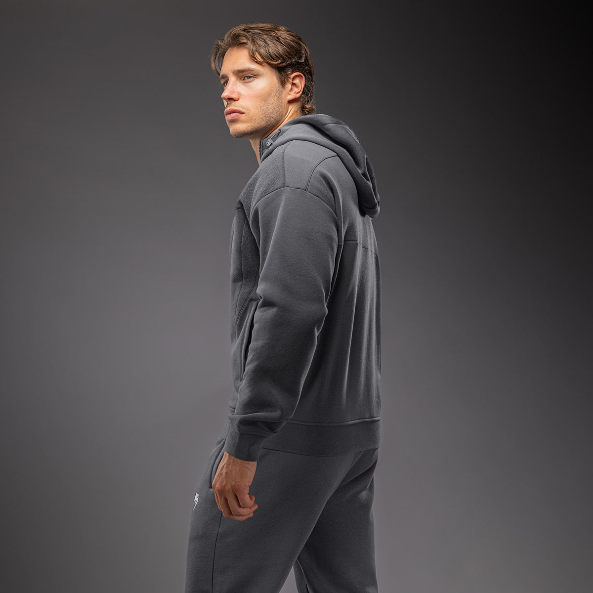 Venum Attack Fleece & Weave Trainingsjack - Grijs