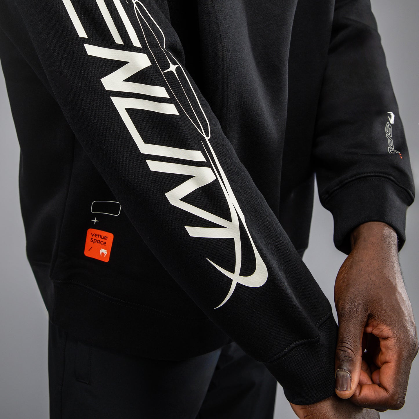 Venum Eclipse Half-zip Sweatshirt – Zwart/Ivoor