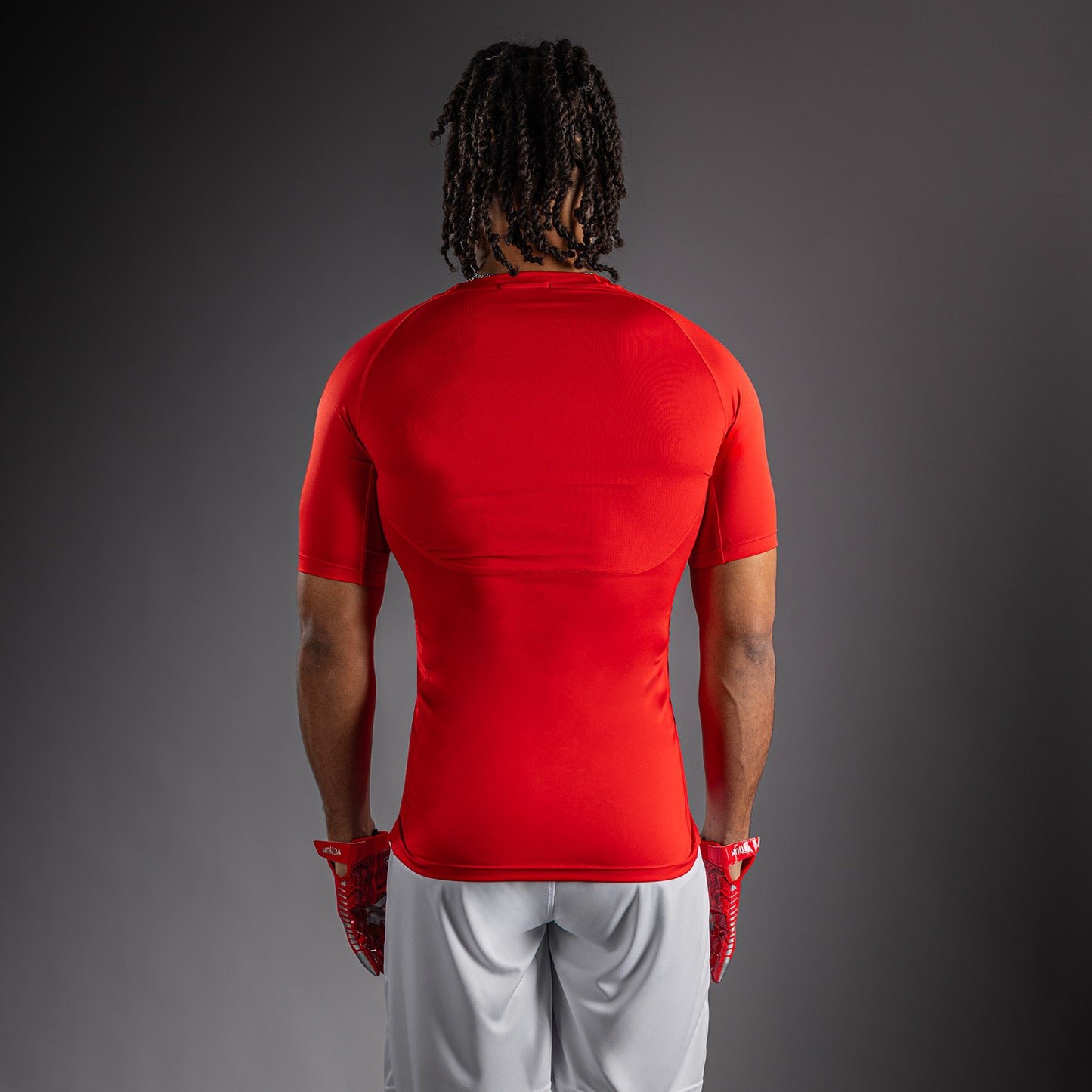 Venum Lineup Compressie T-shirt met halve mouwen - Rood/Wit