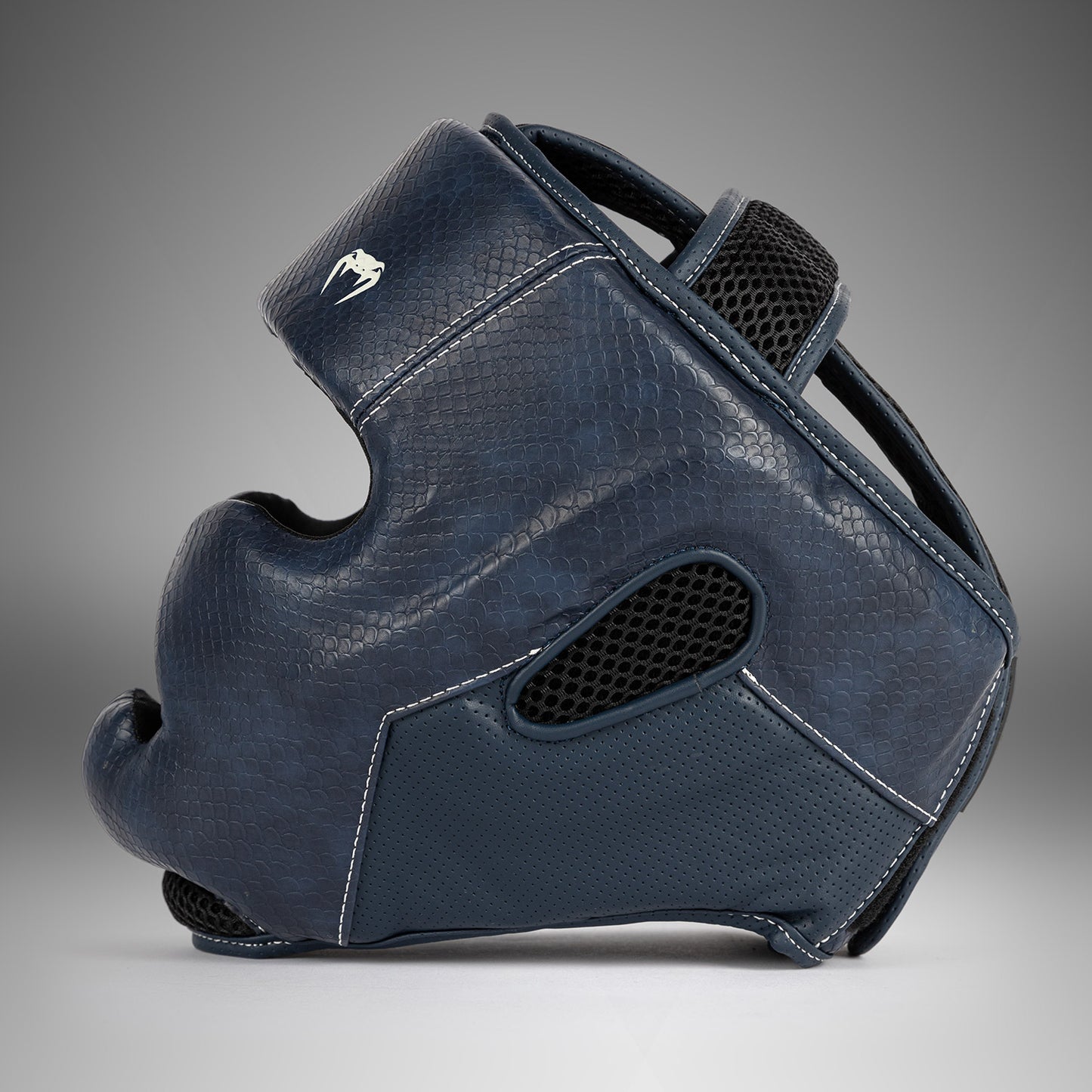 Venum Impact Evo Scales Hoofdbeschermer – Middernachtblauw