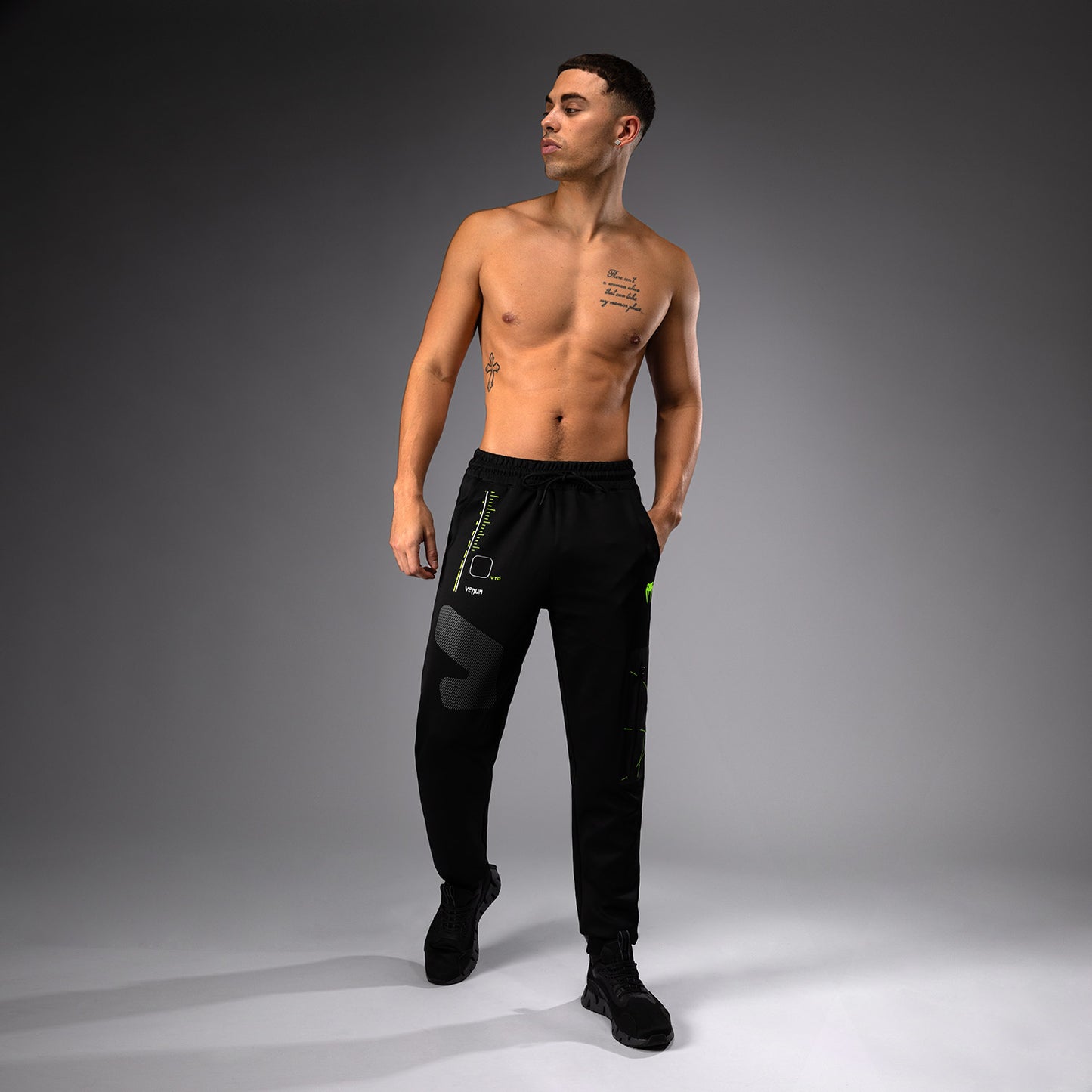 Venum Training Camp 4.0 Joggers - Zwart/Neon Groen
