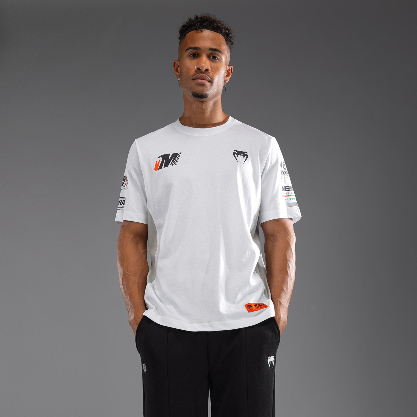 Venum Motorsport T-Shirt - Sneeuw Wit