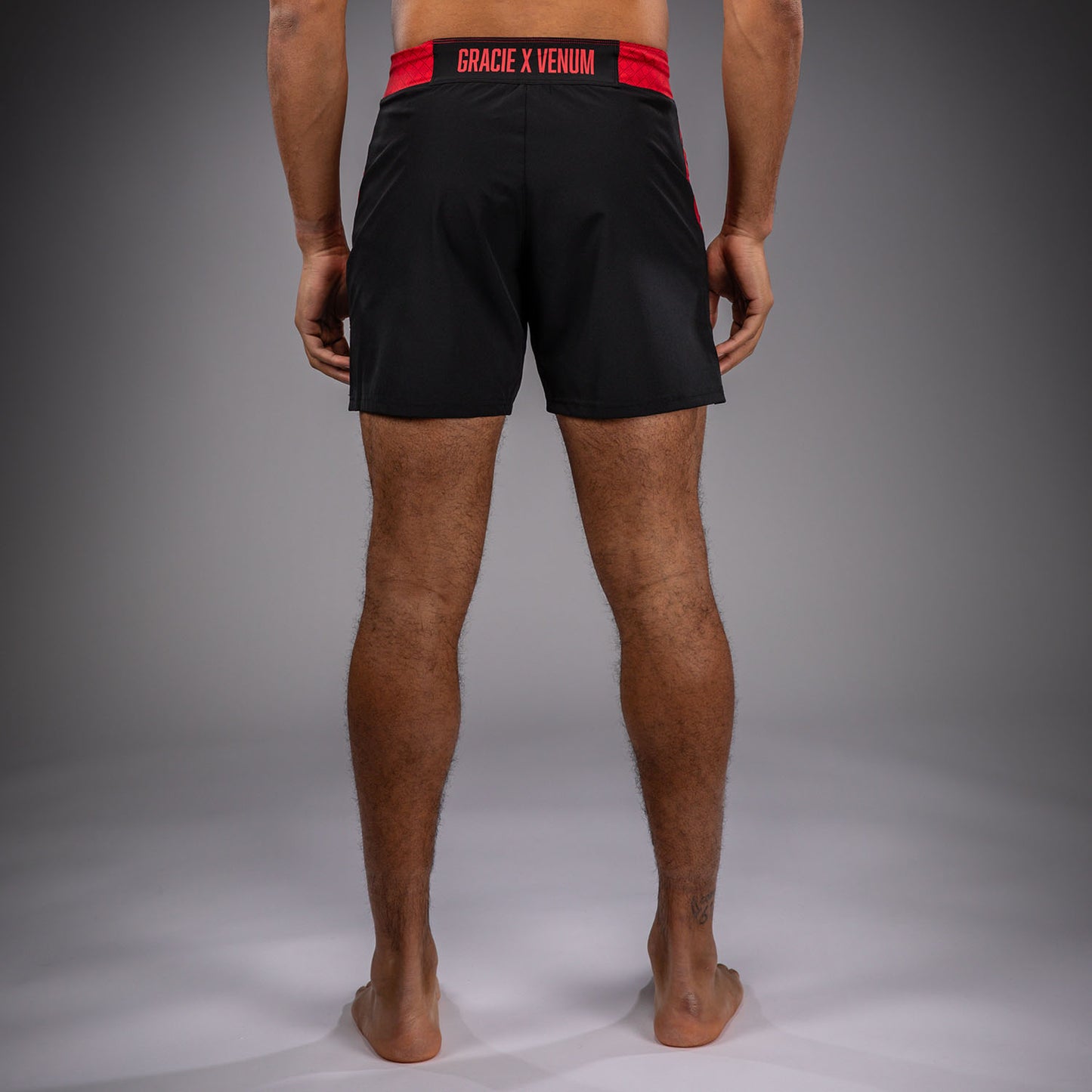 Venum x Roger Gracie Signature Fightshorts - Zwart/Rood