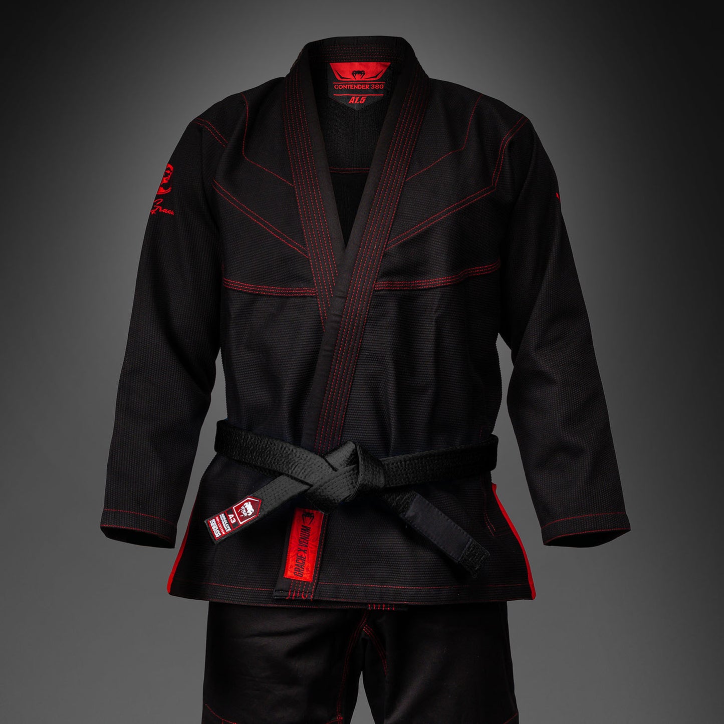Venum x Roger Gracie Signature BJJ Gi - Zwart/Rood