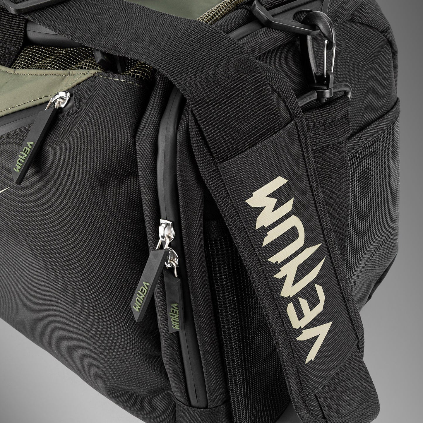 Venum Trainer Lite Evo Sporttassen (48L) – Kaki/Zwart