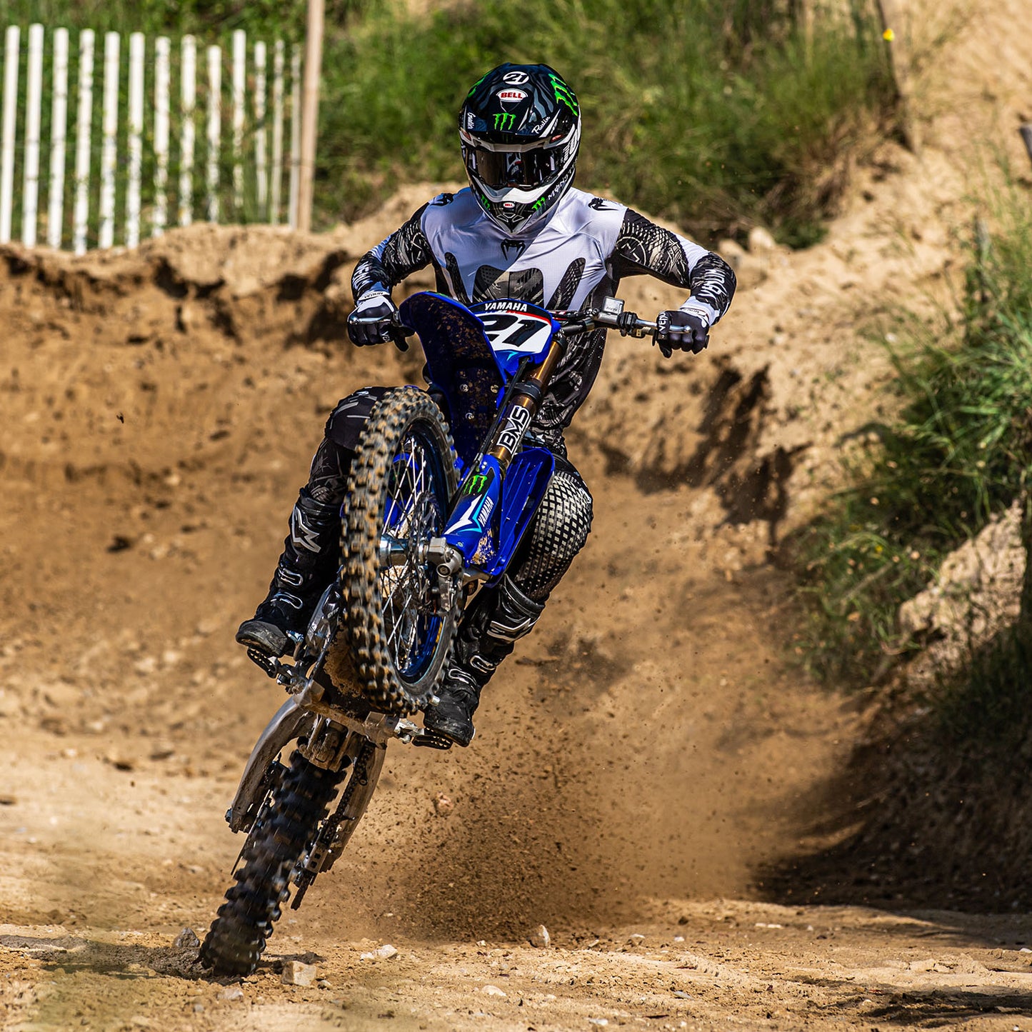 Venum MX Elite Motorsportsshirt - Zwart/Zand