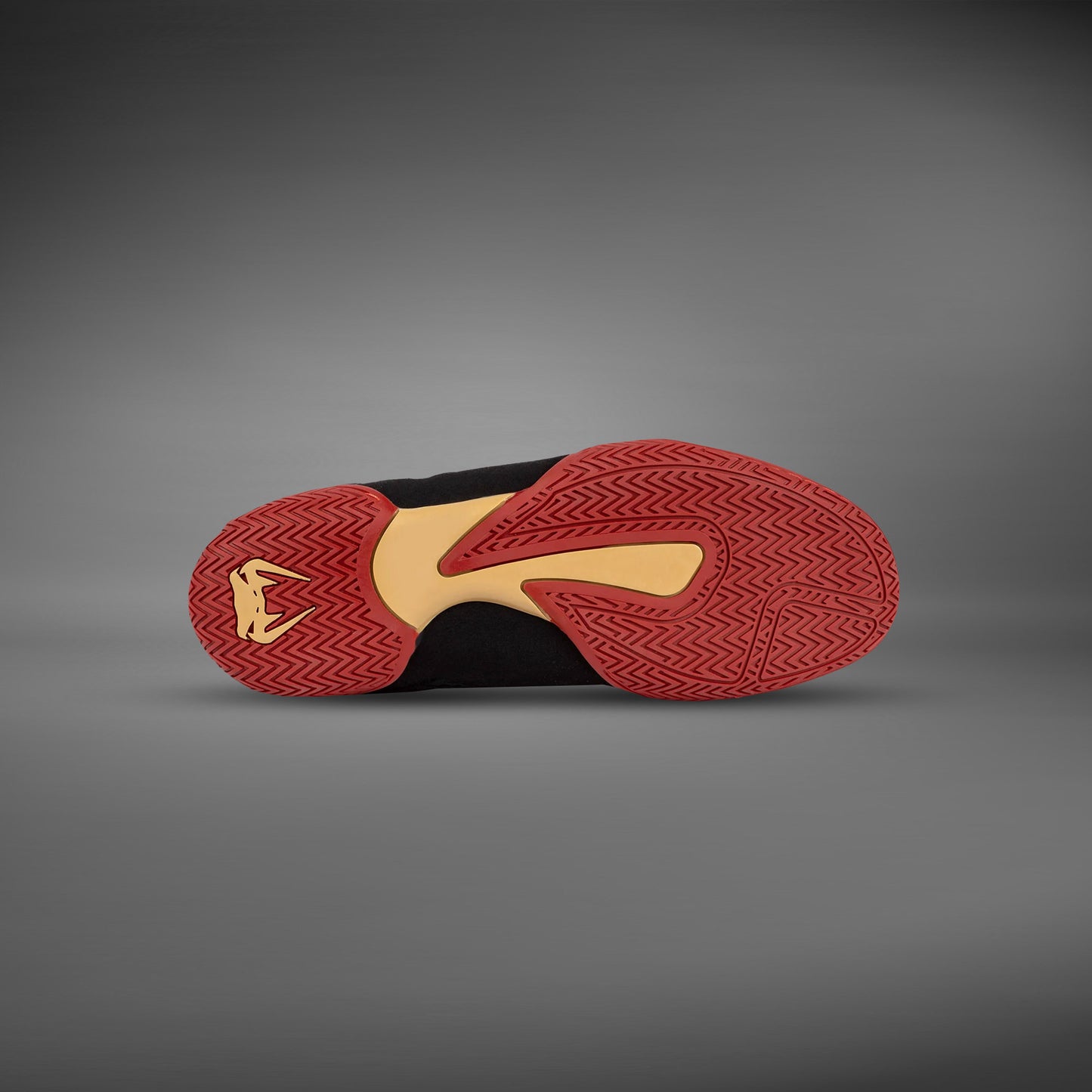 Venum Contender Boksschoenen - Zwart/Goud/Rood