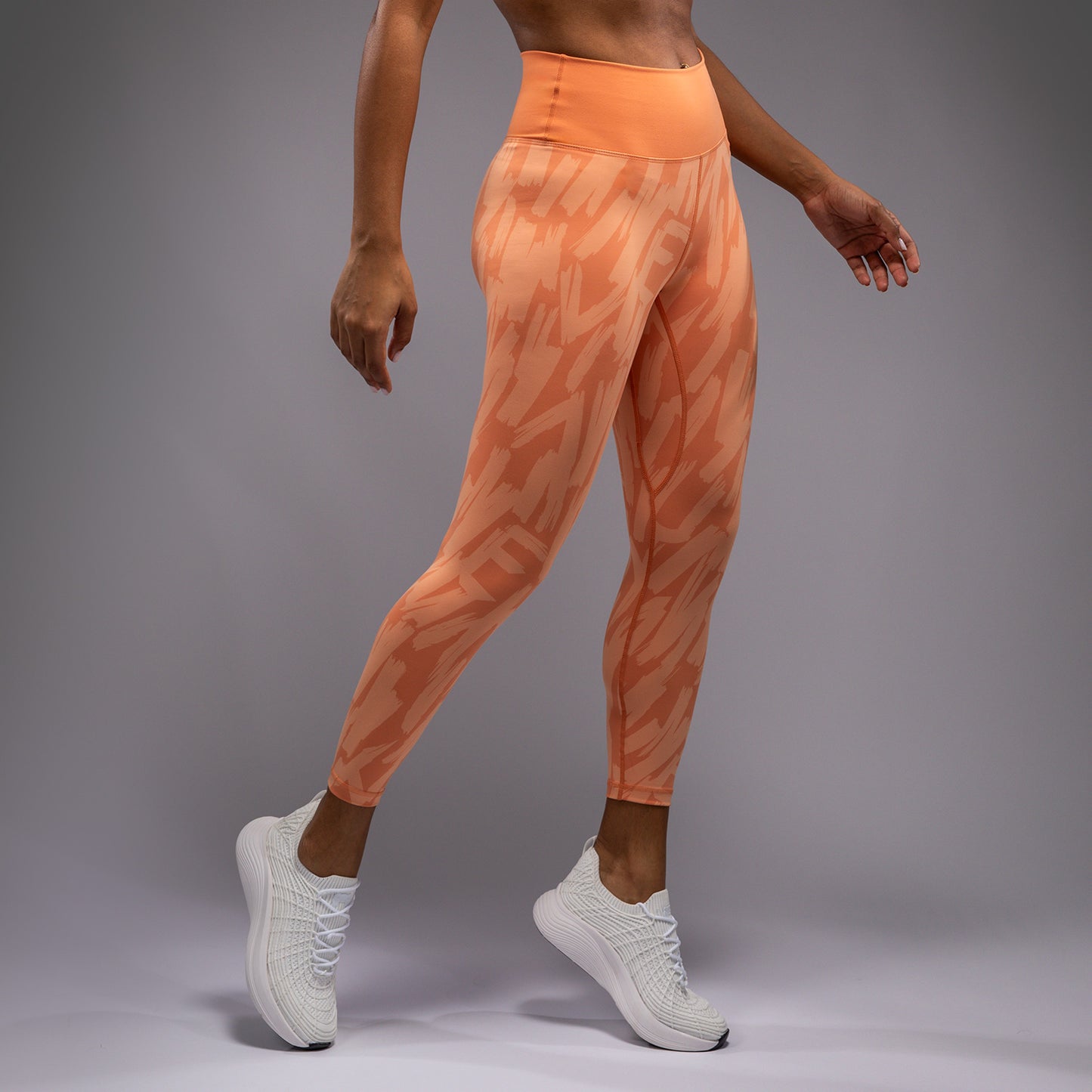 Venum Graffiti Leggings 7/8 voor Vrouwen - Fluweel Abrikoos