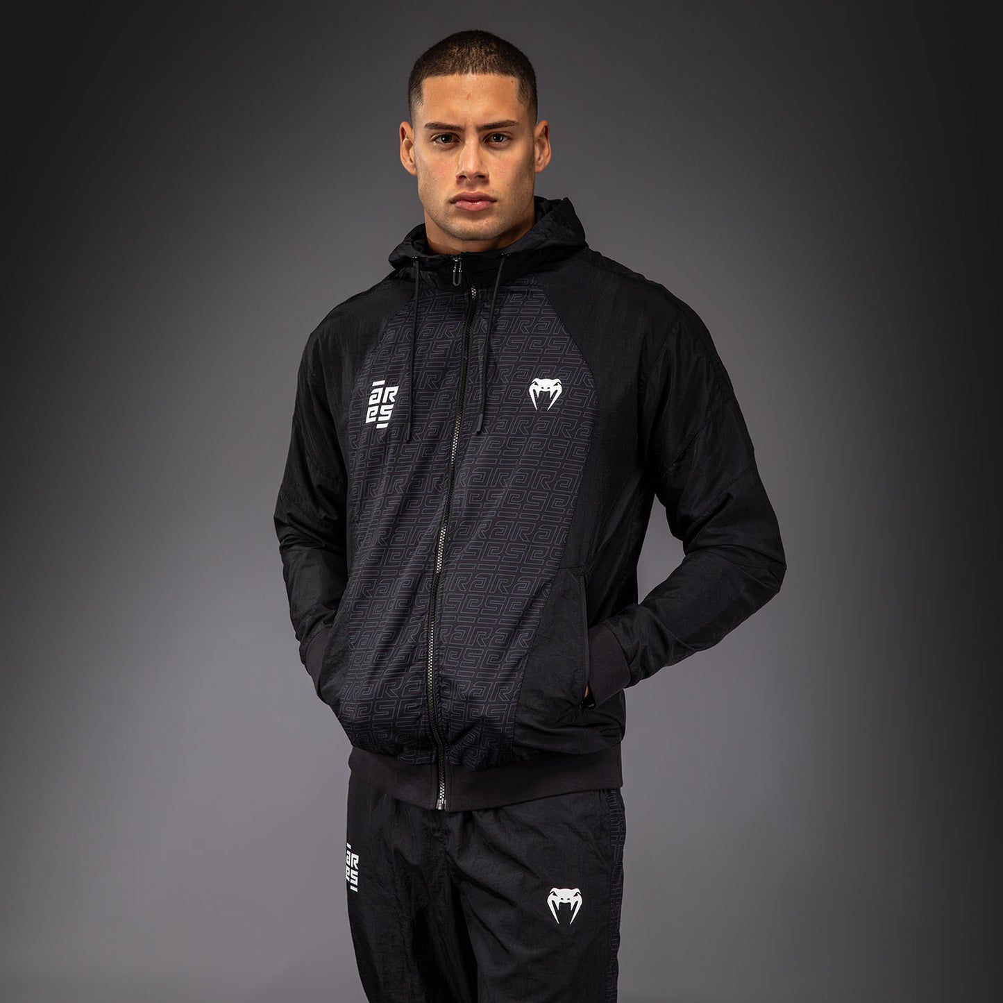 Venum x Ares Track Jas – Zwart