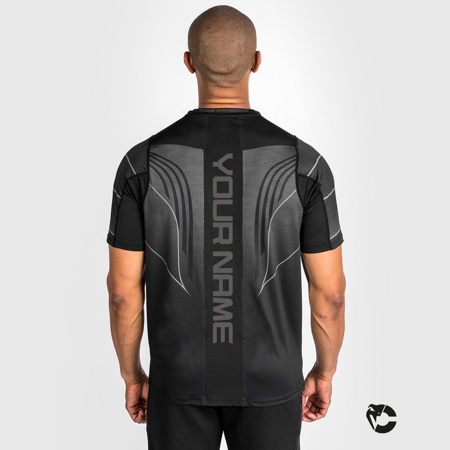 UFC Venum Gepersonaliseerde Authentic Fight Night 2.0 Heren Walkout Jersey - Zwart