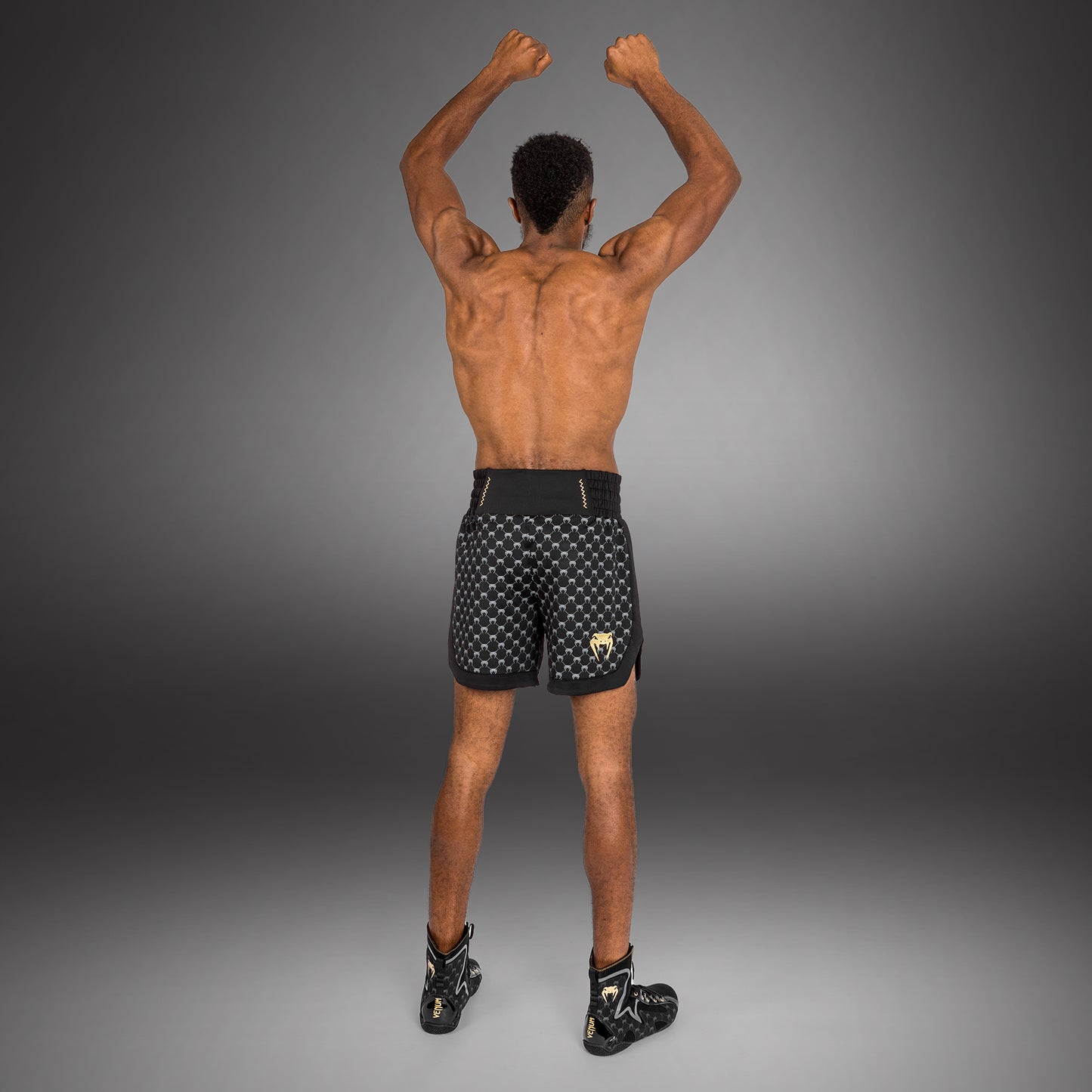 Venum Monogram Boxing Shorts - Zwart