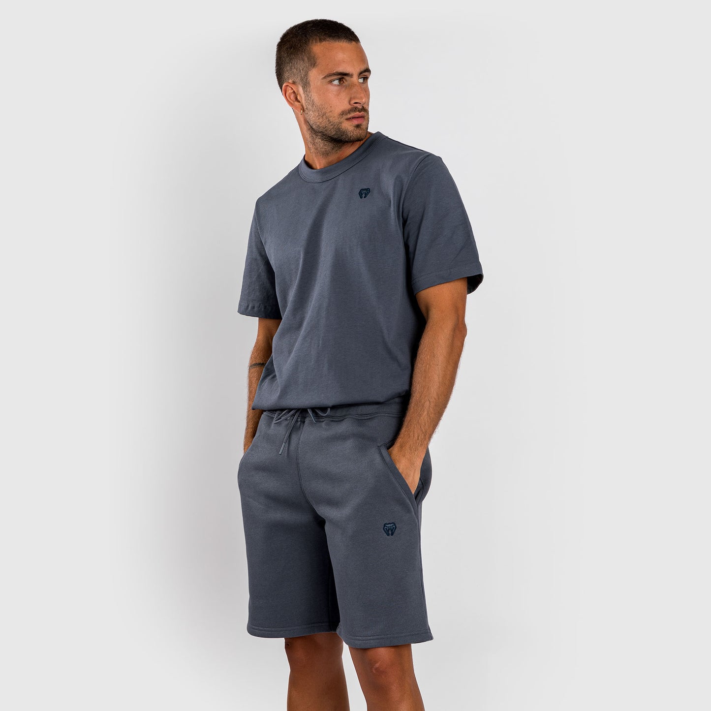 Venum Silent Power Katoenen korte broek - marineblauw