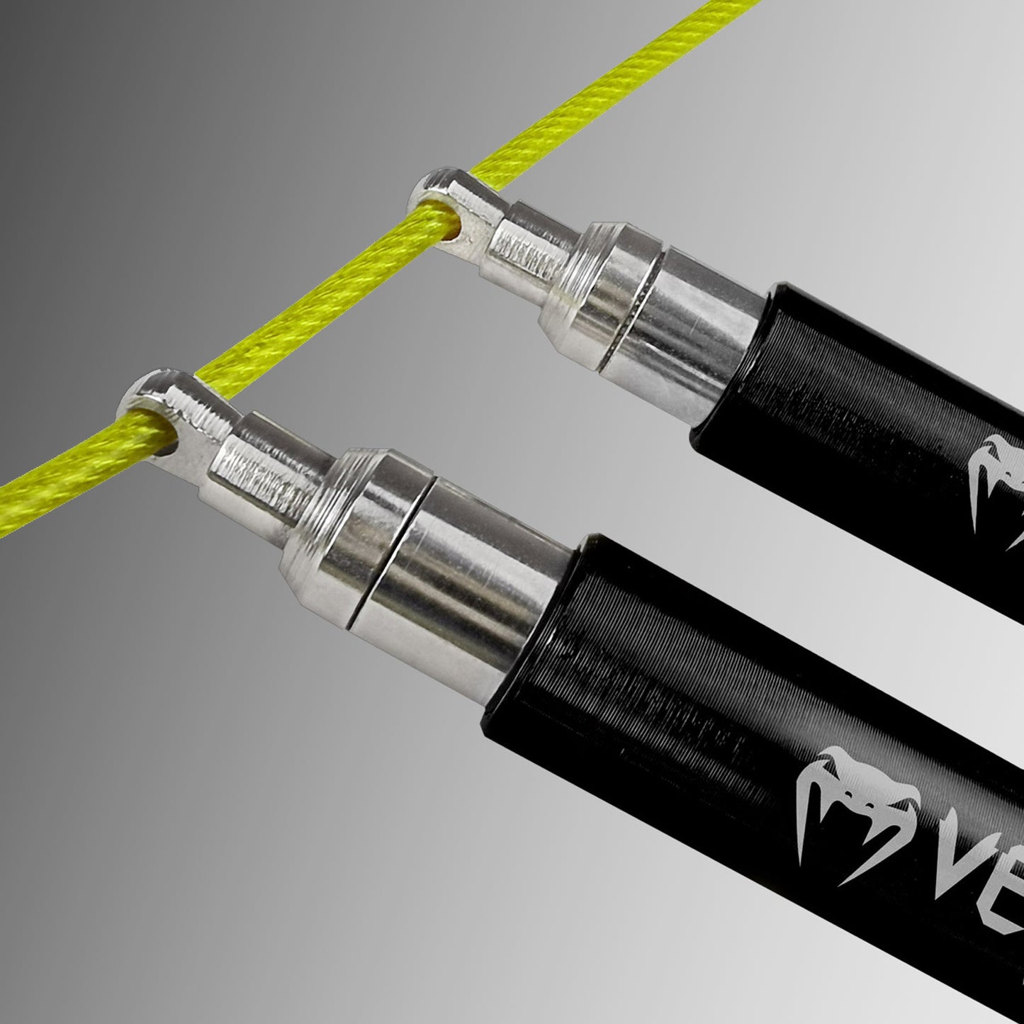 Venum Thunder Evo-springtouw – Zwart/Geel