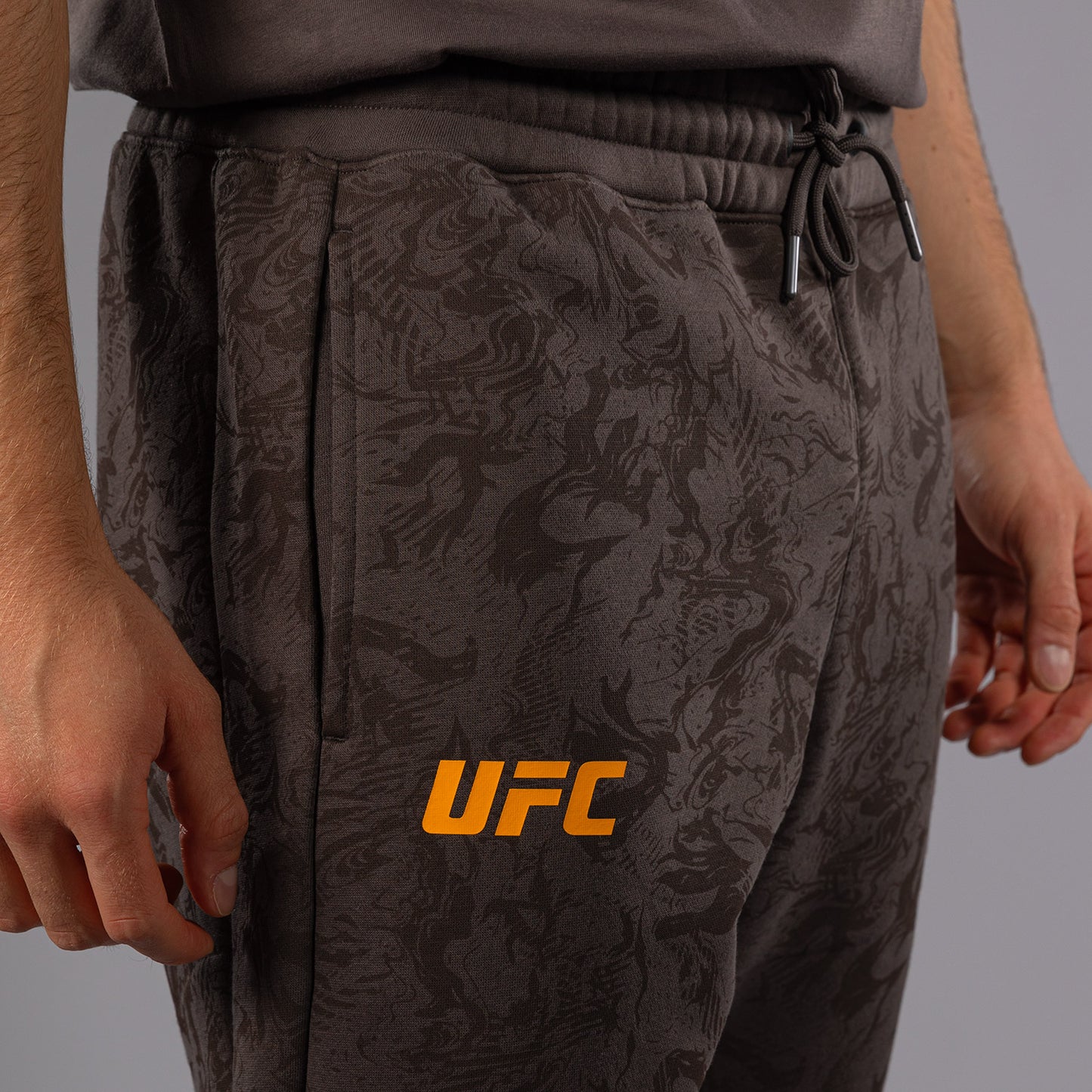 UFC Fusion by Venum Fight Week Katoenen Broek voor Heren - Earthen Brown