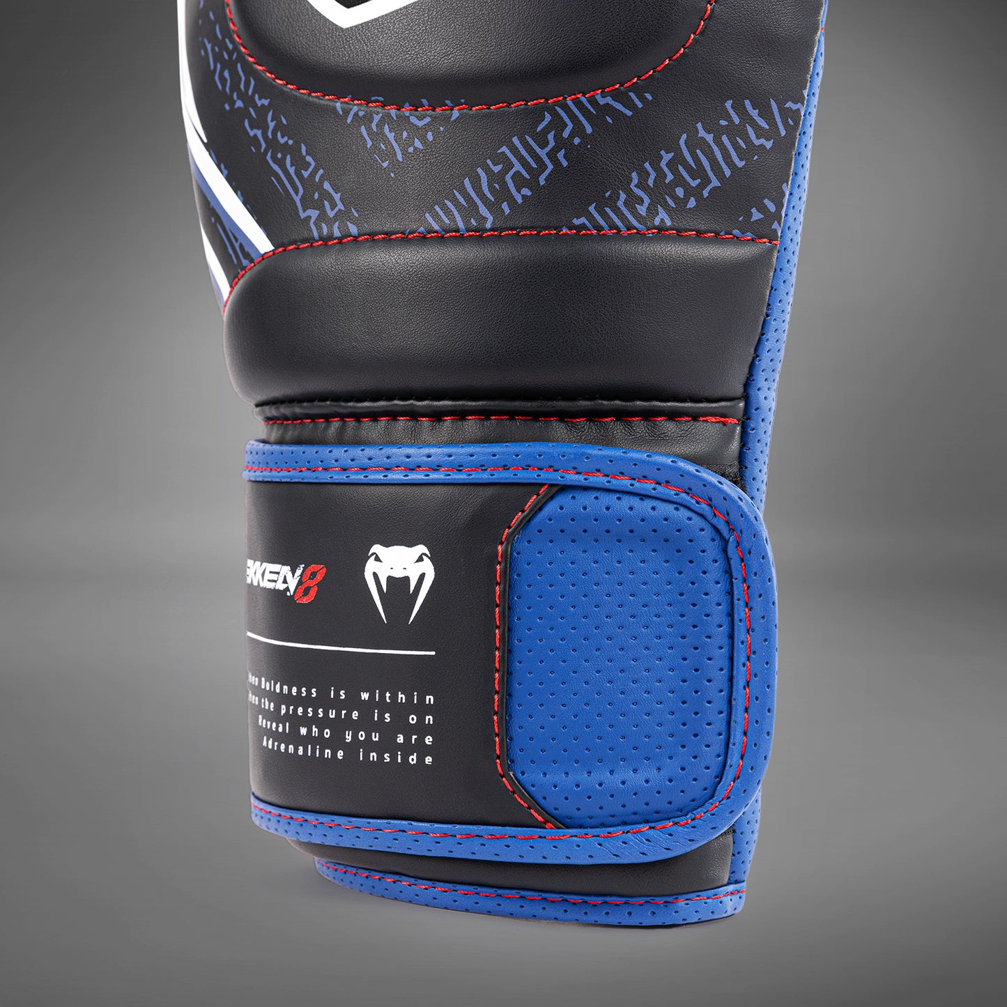 Venum x TEKKEN 8 - Jin Kazama Bokshandschoenen - Blauw/Zwart/Wit
