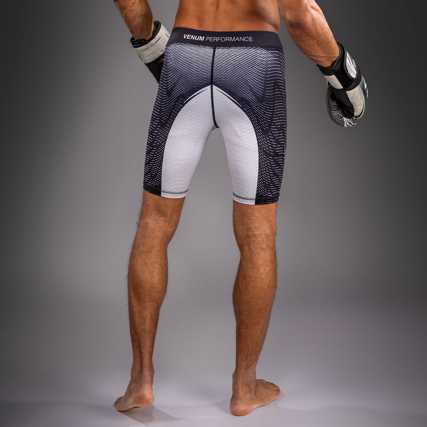 Venum Galactic 3.0 Compressieshort - Offwhite/Zwart