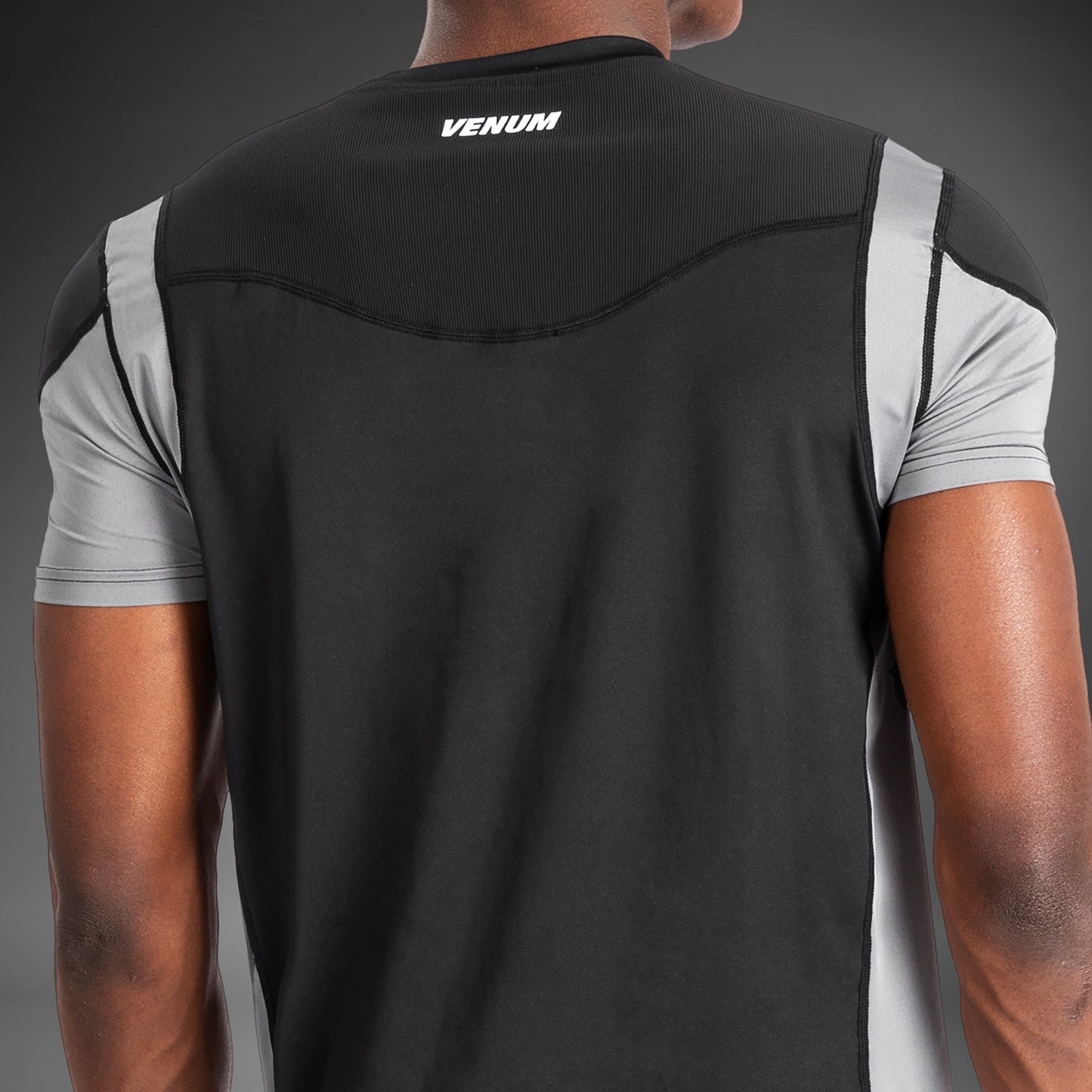 Venum Tempest Heren Dry-Tech T-Shirt - Zwart/Grijs