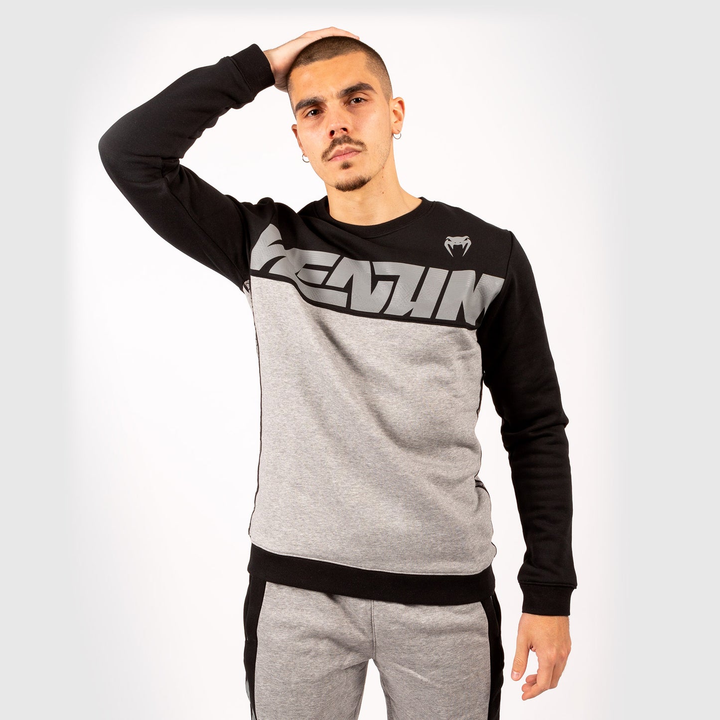 Venum CONNECT Sweatshirt - Zwart/Donkergrijs