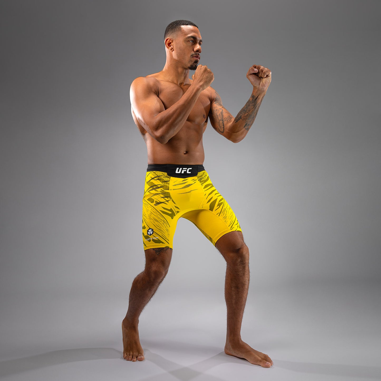 UFC Fusion by Venum Authentic Fight Night Vale Tudo Shorts voor Heren - Geel