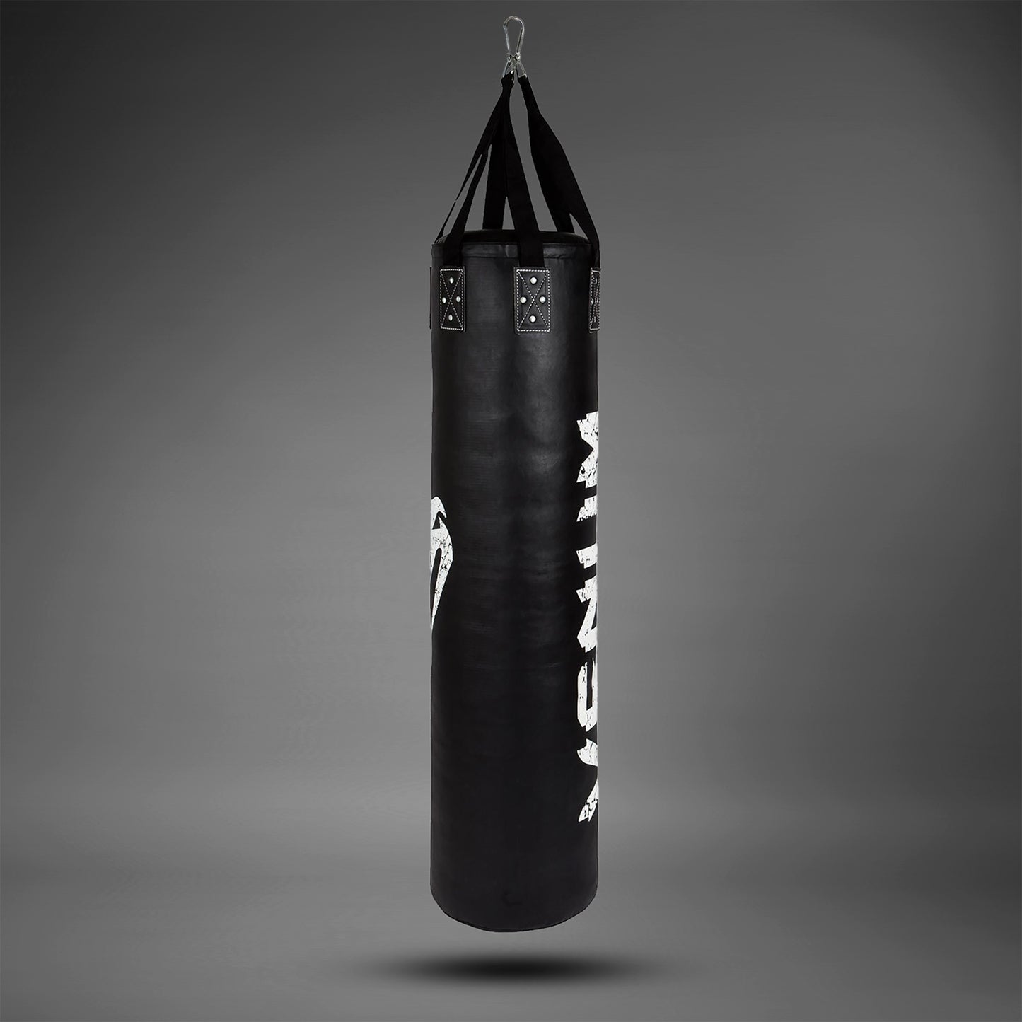 Venum Challenger bokszak (met plafondbevestiging) - Zwart/Wit - 170 cm - gevuld