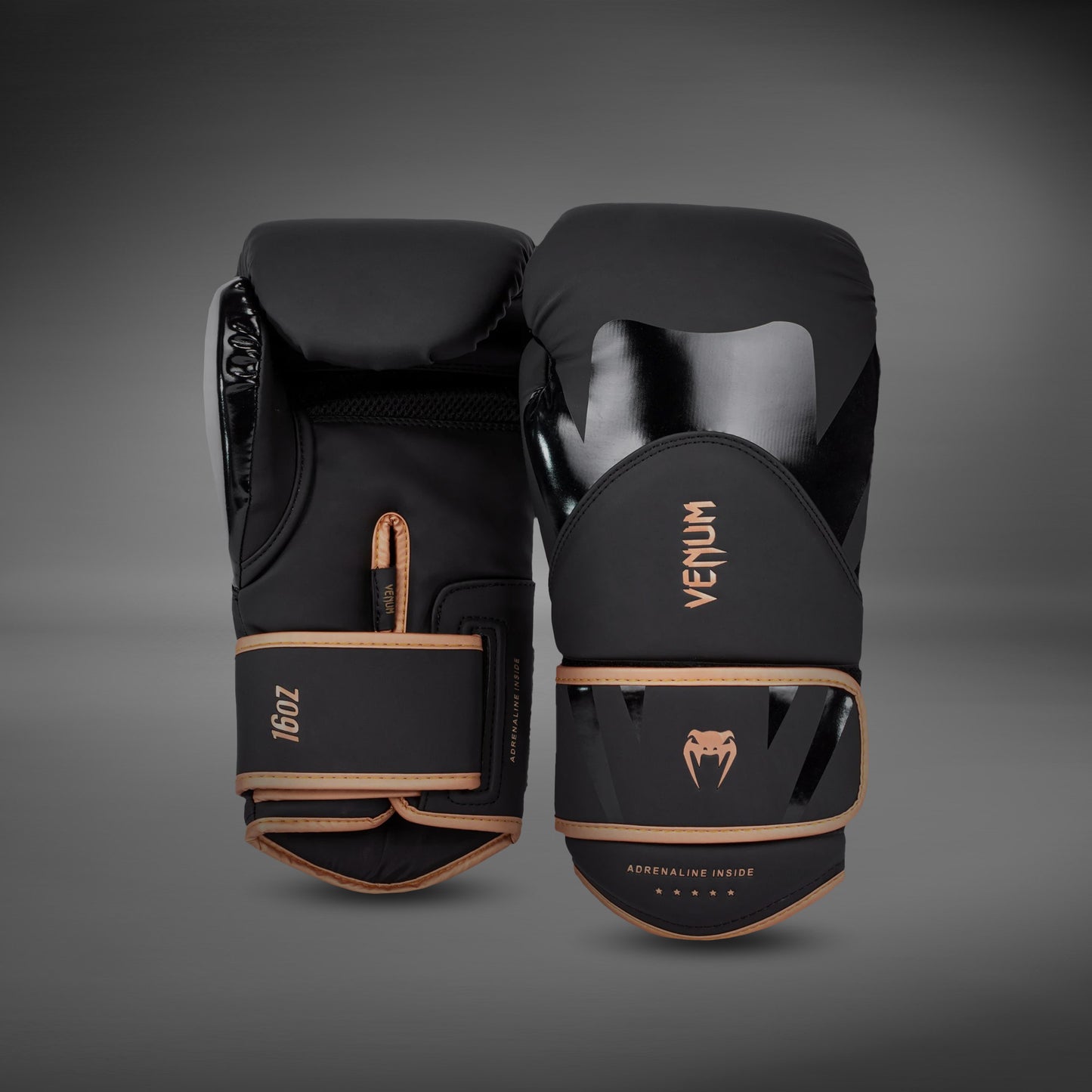 Venum Challenger 4.0 Bokshandschoenen - Zwart/Brons