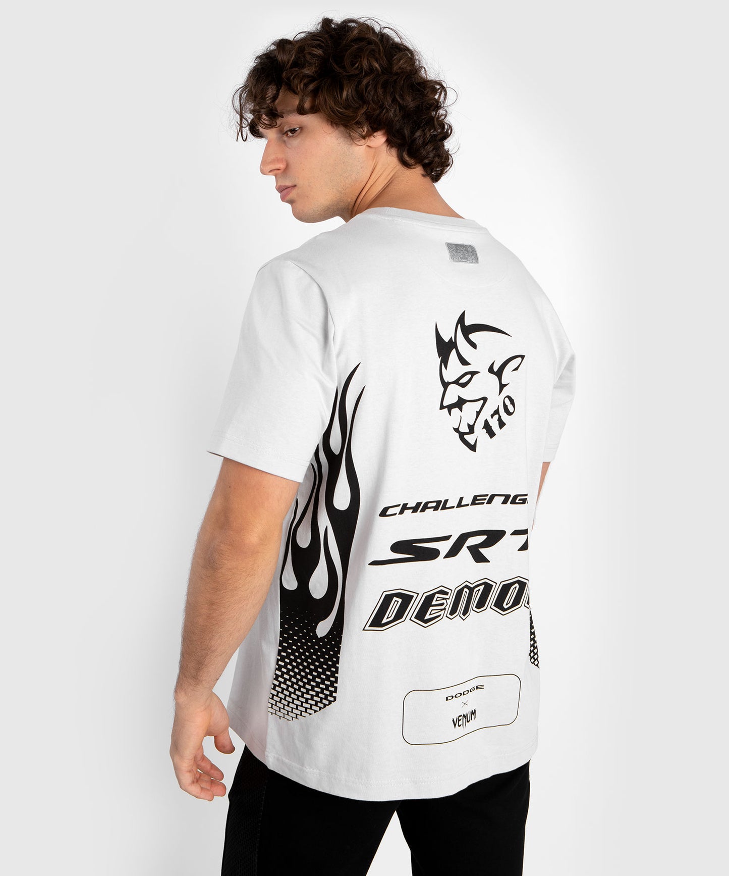 Venum x Dodge Demon 170  Heren T-shirt - Grijs